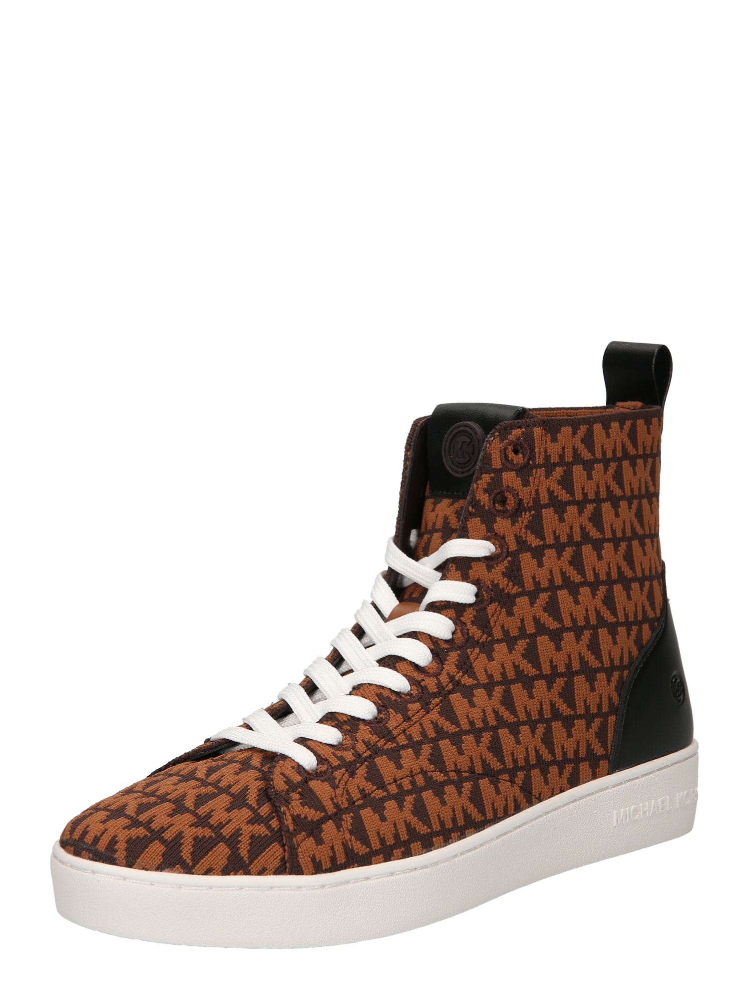 MICHAEL Michael Kors Visoke superge 'EDIE'  rjava / konjak / črna