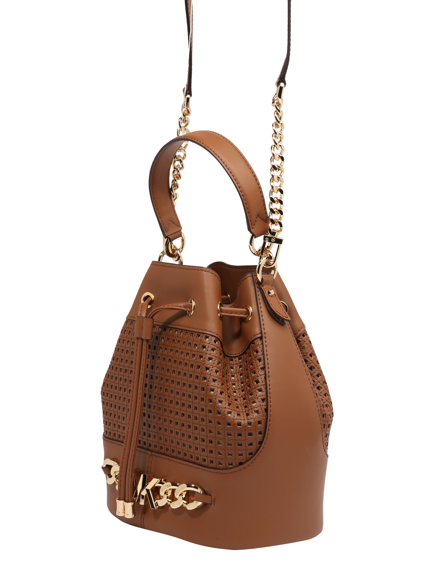 MICHAEL Michael Kors Vrečasta torba  karamel / zlata / črna