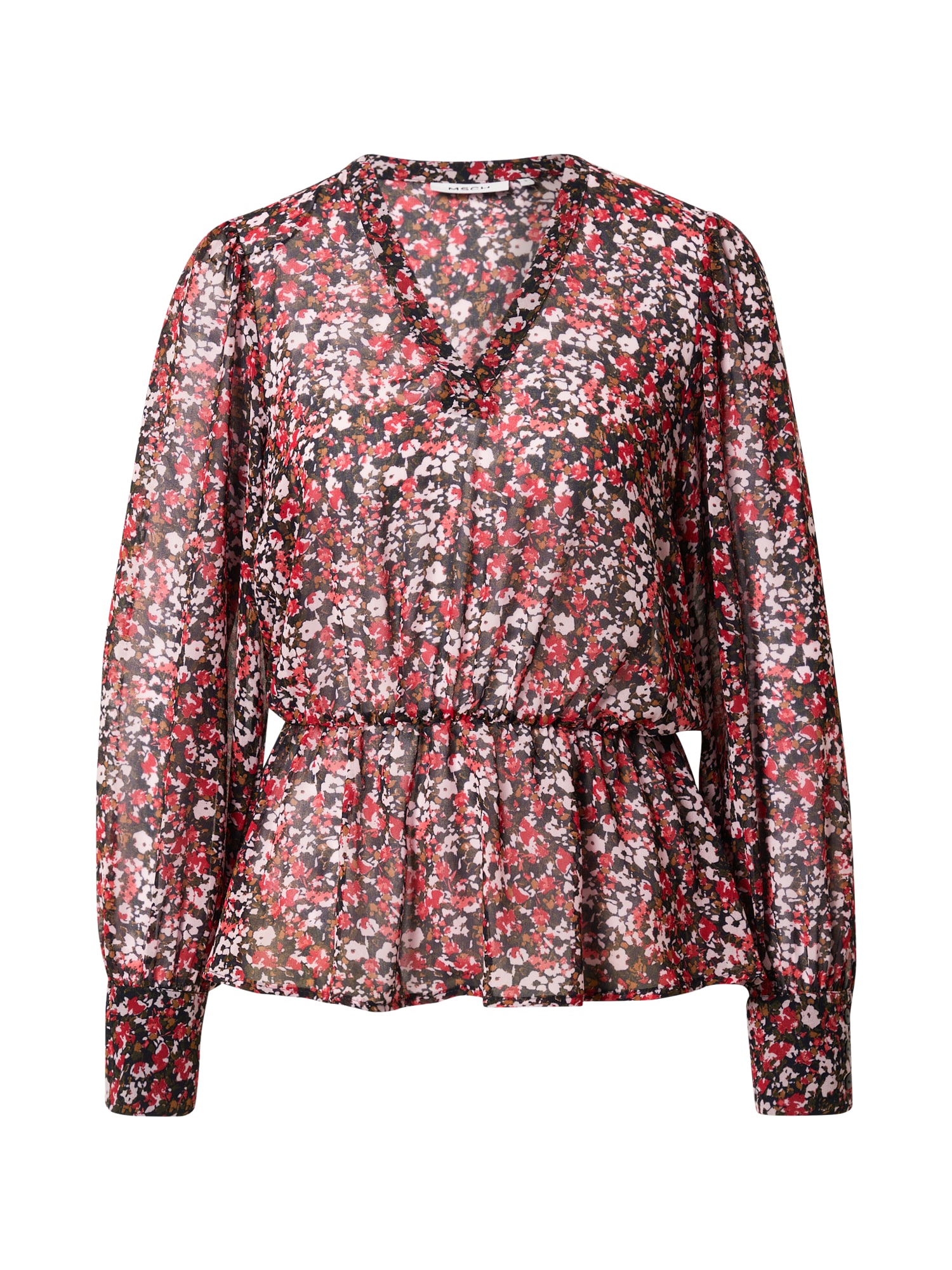 MOSS COPENHAGEN Bluza 'Varuna'  rdeča / črna / bela