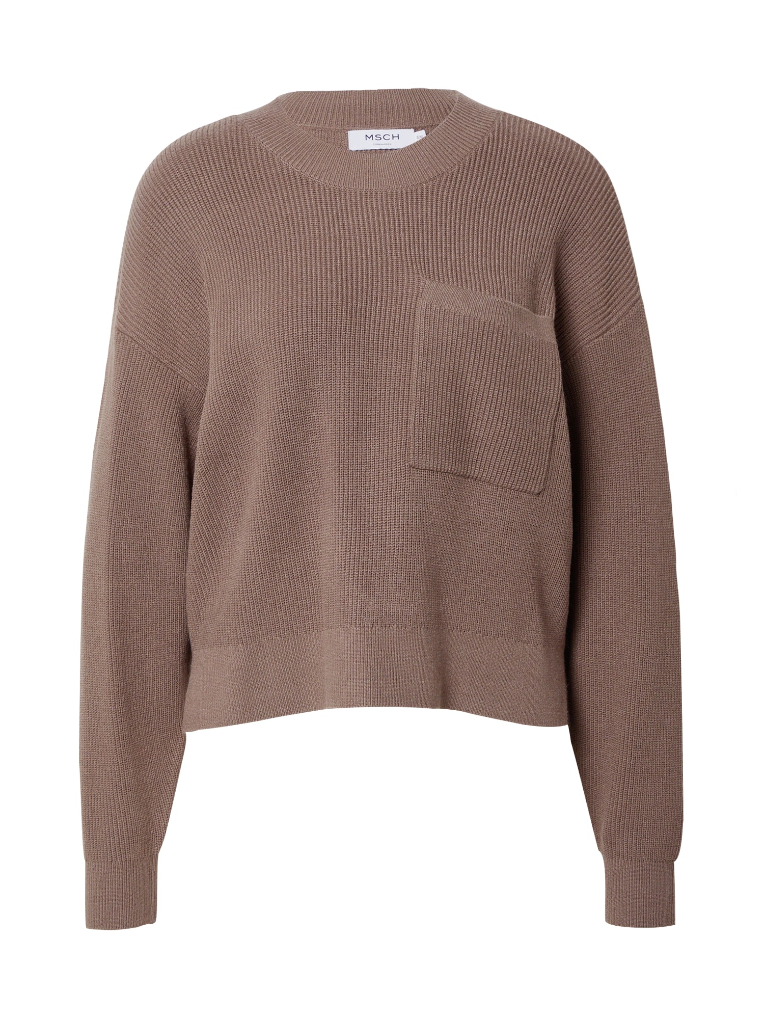 MOSS COPENHAGEN Pulover  čokolada