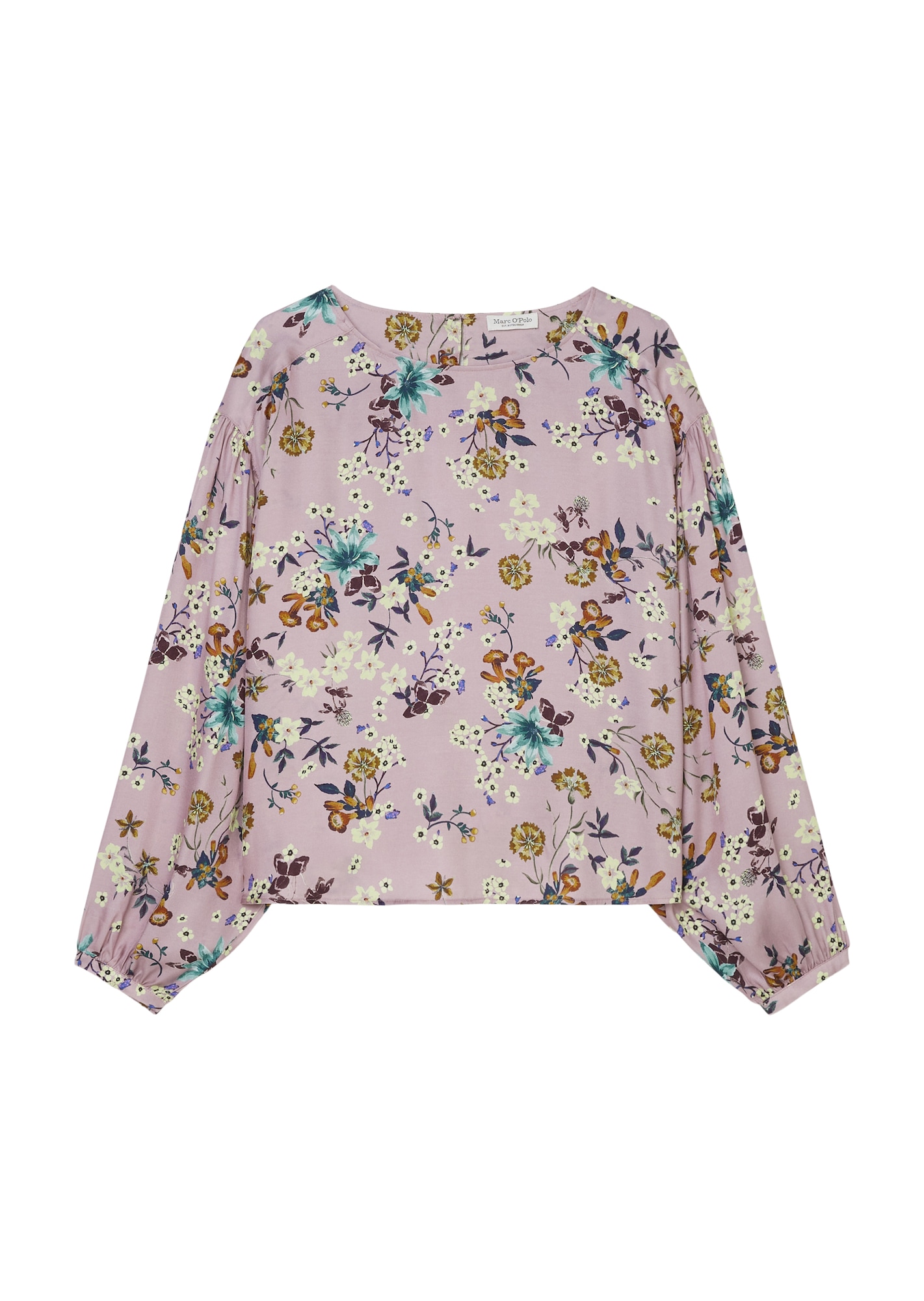 Marc O'Polo Bluza  kit / cijansko modra / oliva / majnica