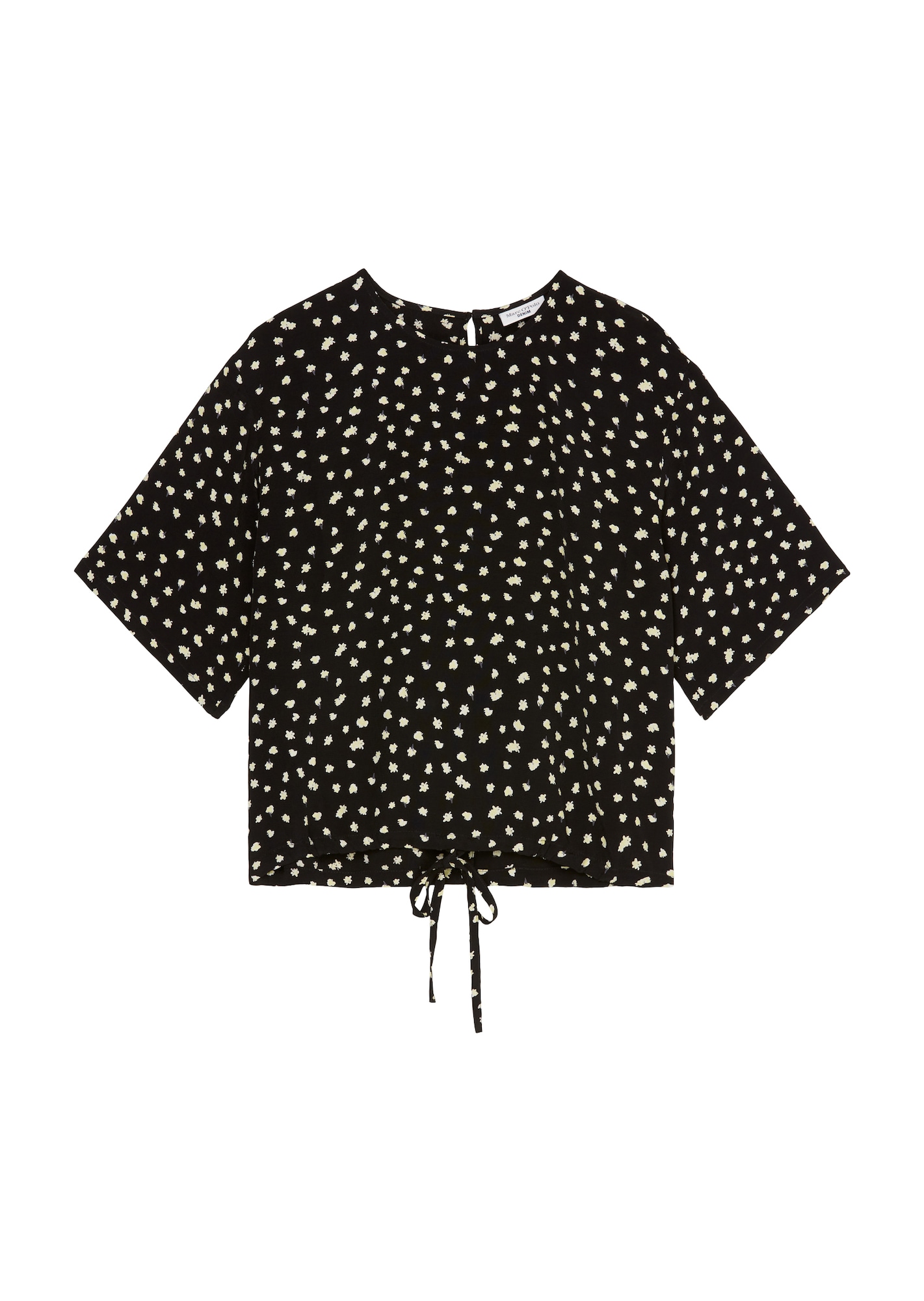Marc O'Polo DENIM Bluza  siva / črna / bela