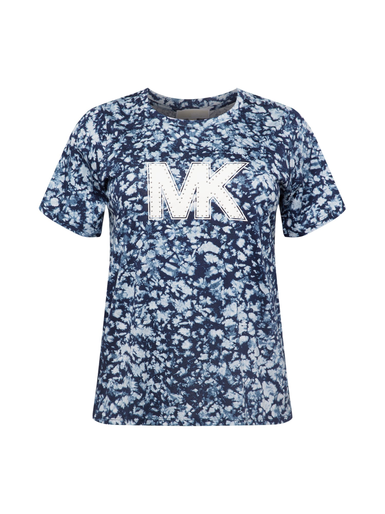 Michael Kors Plus Majica  mornarska / svetlo modra / bela