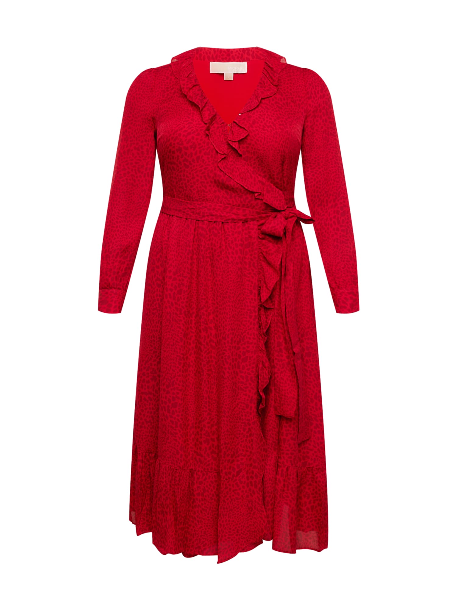 Michael Kors Plus Obleka  rdeča / vijolična