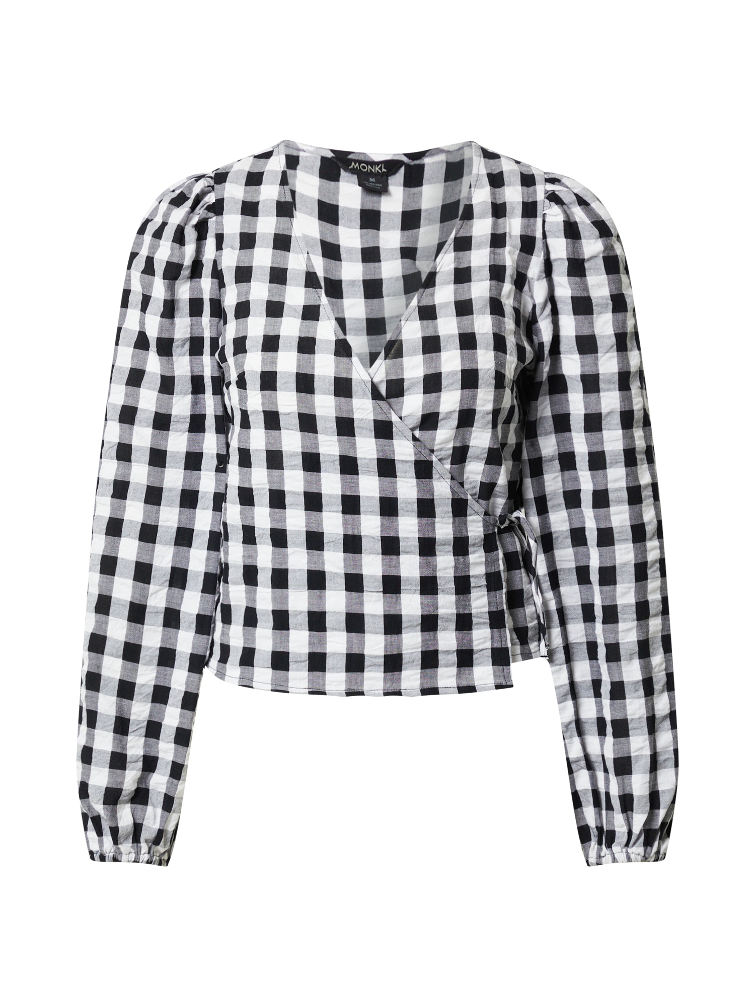 Monki Bluza 'Molly'  črna / bela