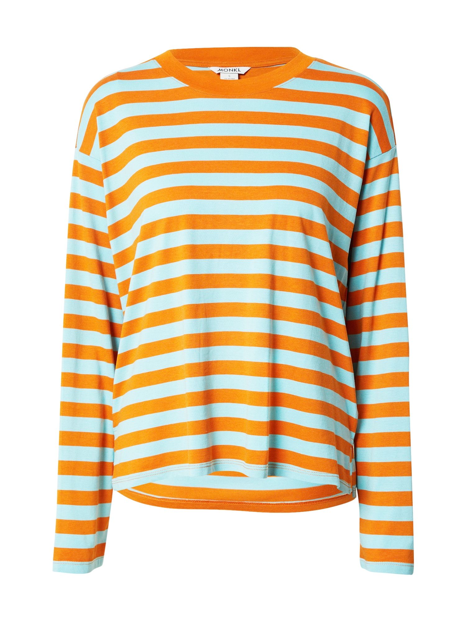 Monki Majica 'Maja'  turkizna / oranžna