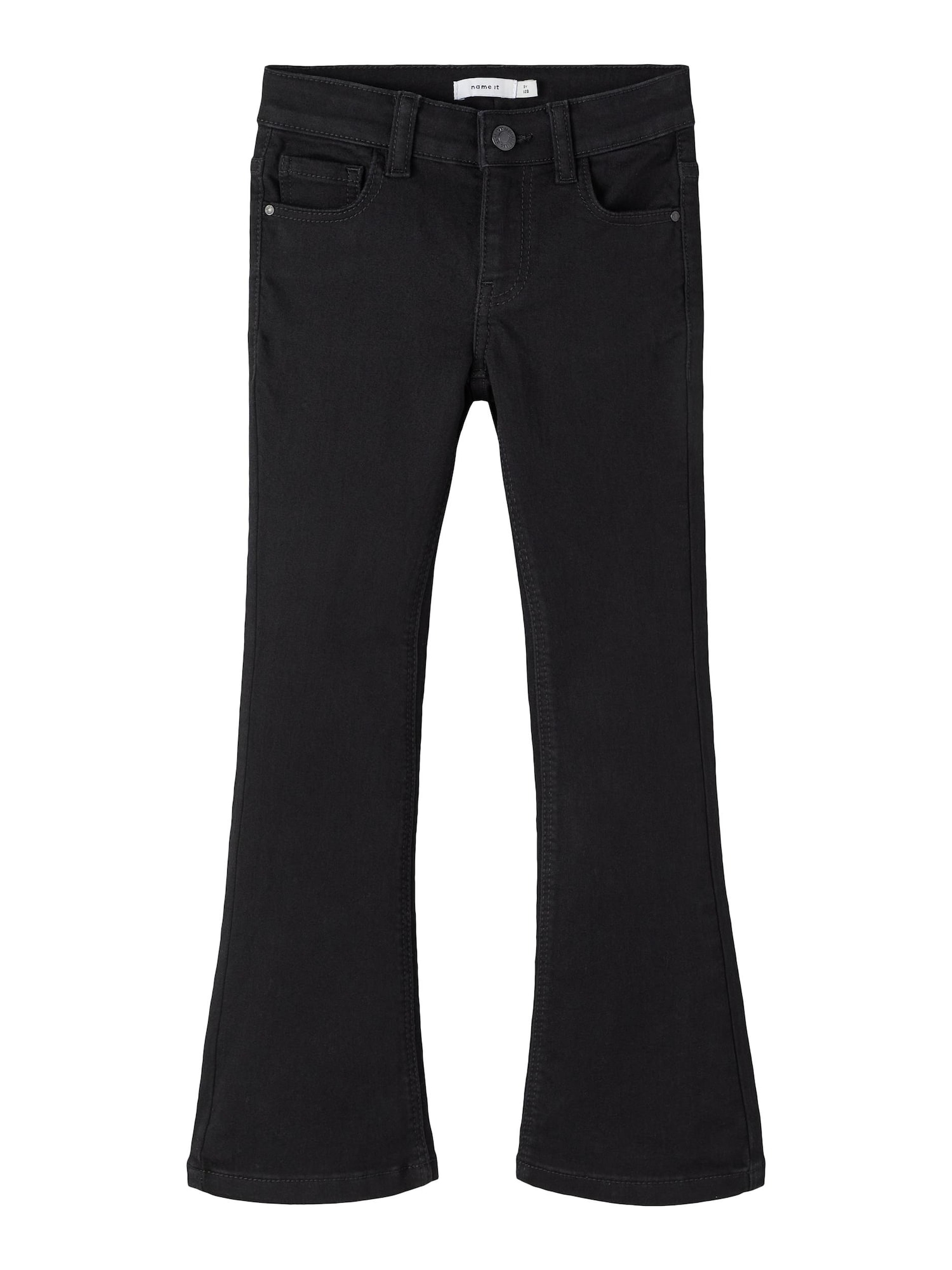 NAME IT Kavbojke 'Polly'  črn denim