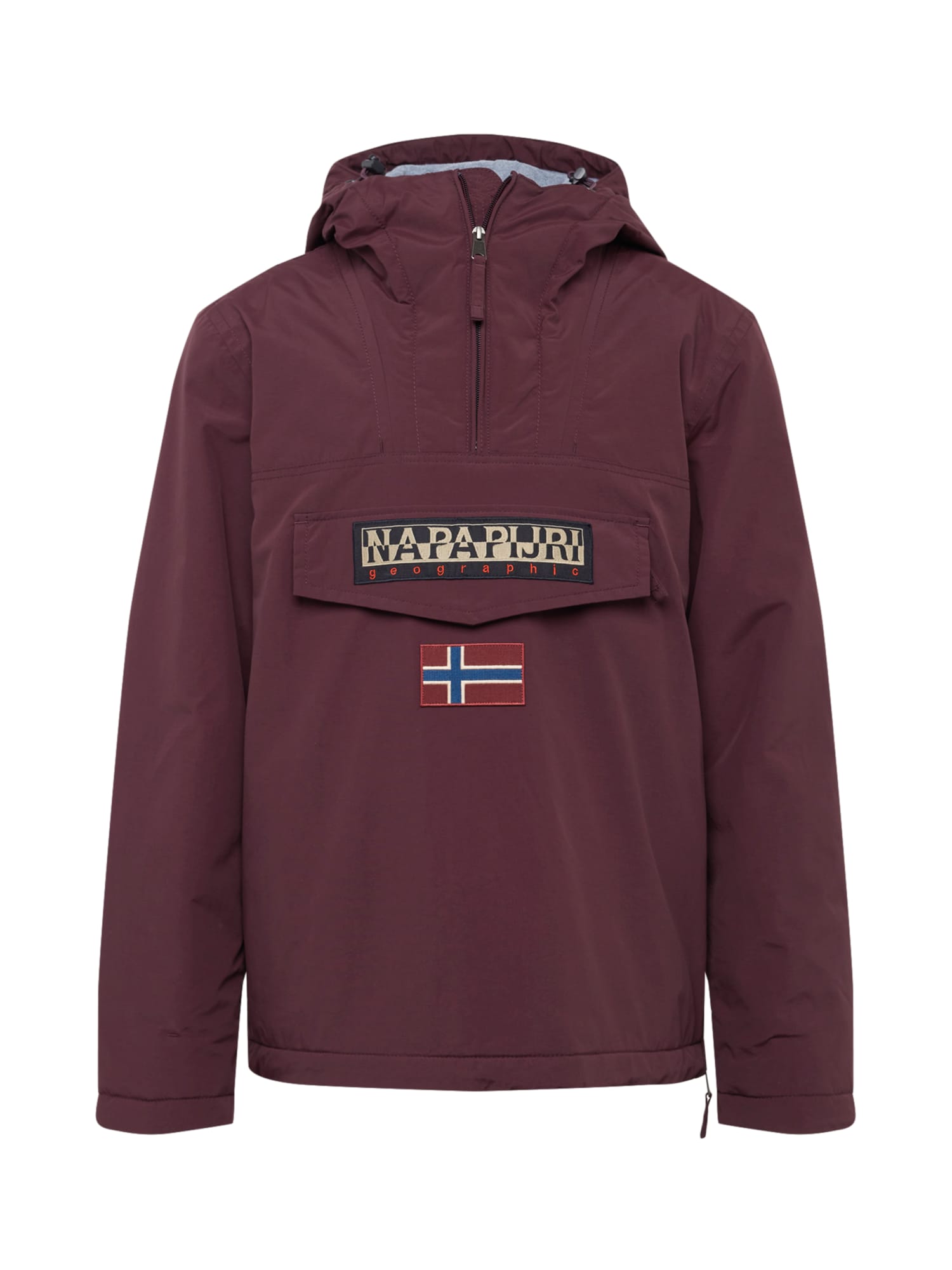 NAPAPIJRI Prehodna jakna 'RAINFOREST'  bež / modra / burgund / črna