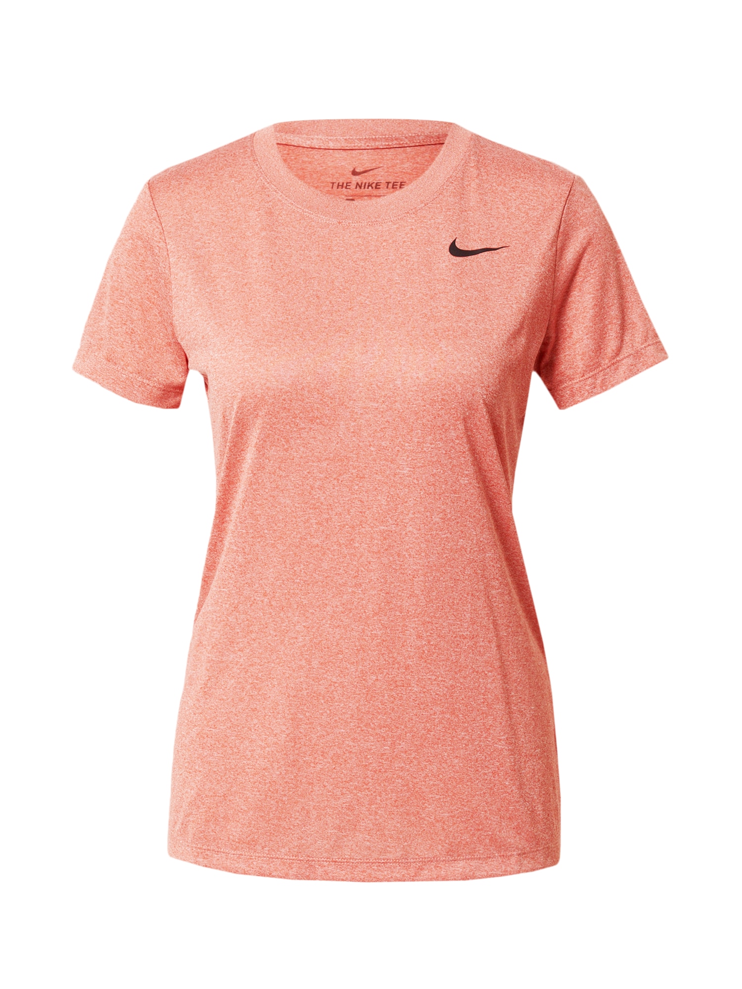 NIKE Funkcionalna majica  losos / črna