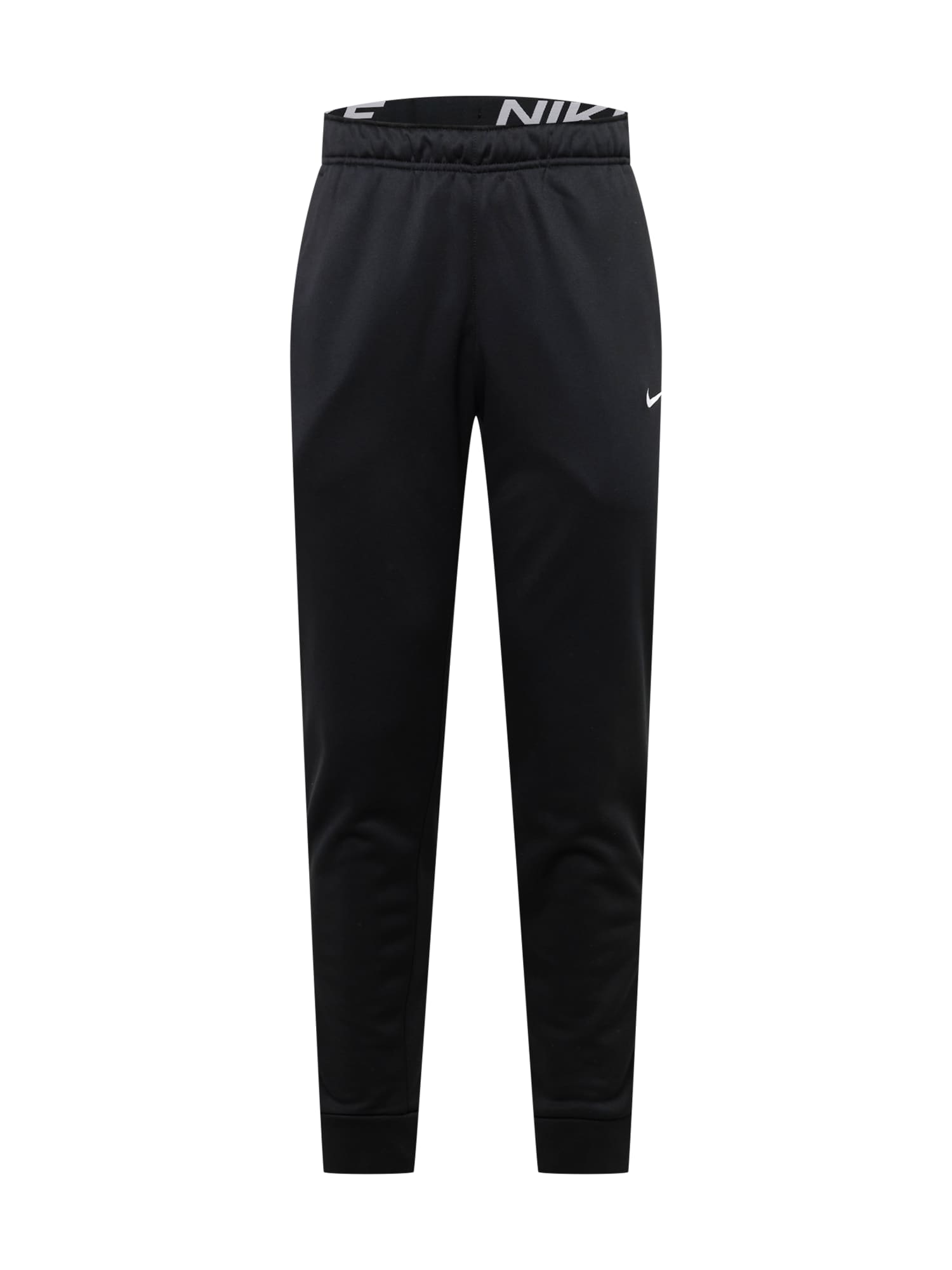 NIKE Športne hlače  črna / bela