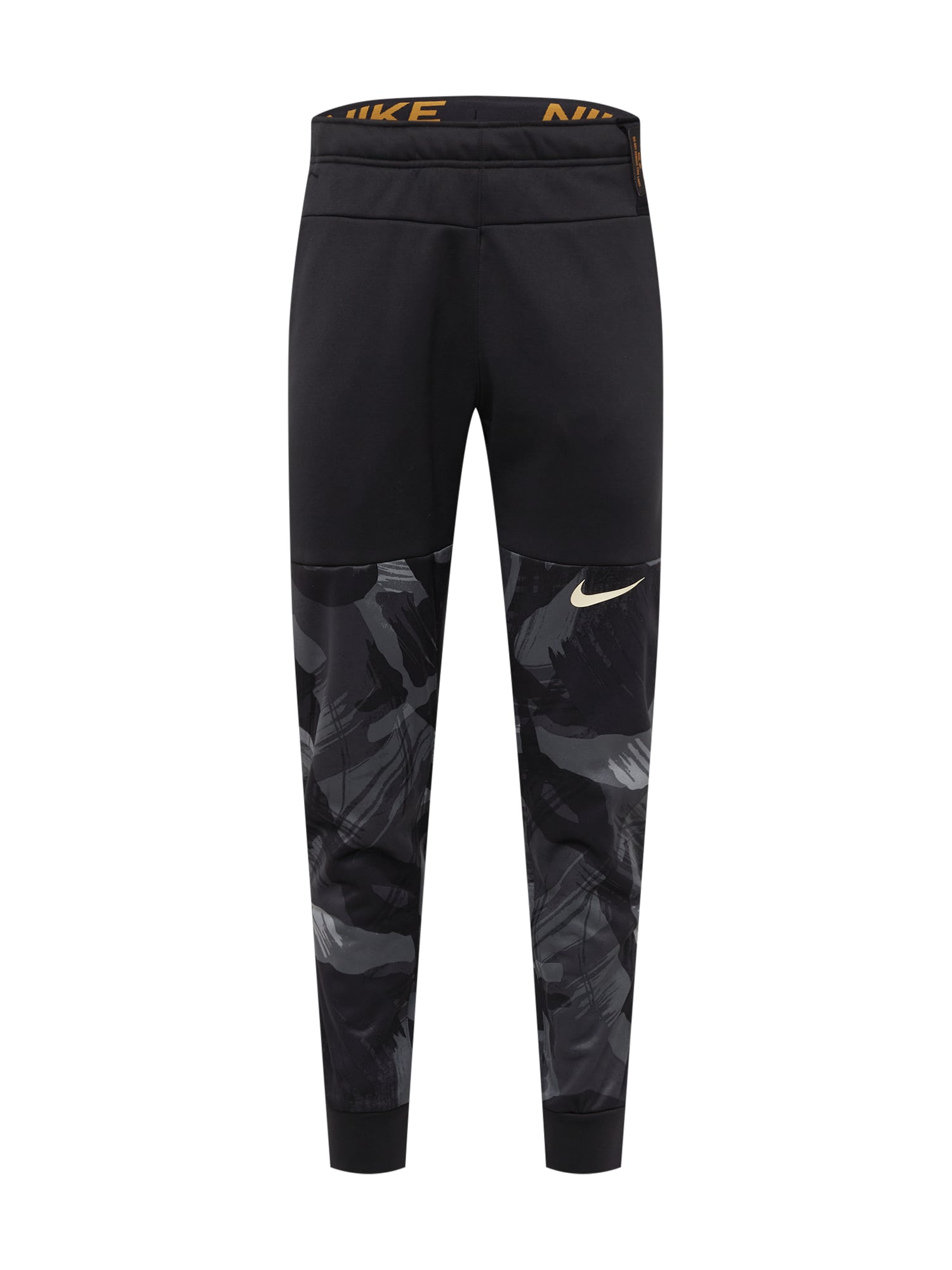 NIKE Športne hlače  grafit / črna / bela