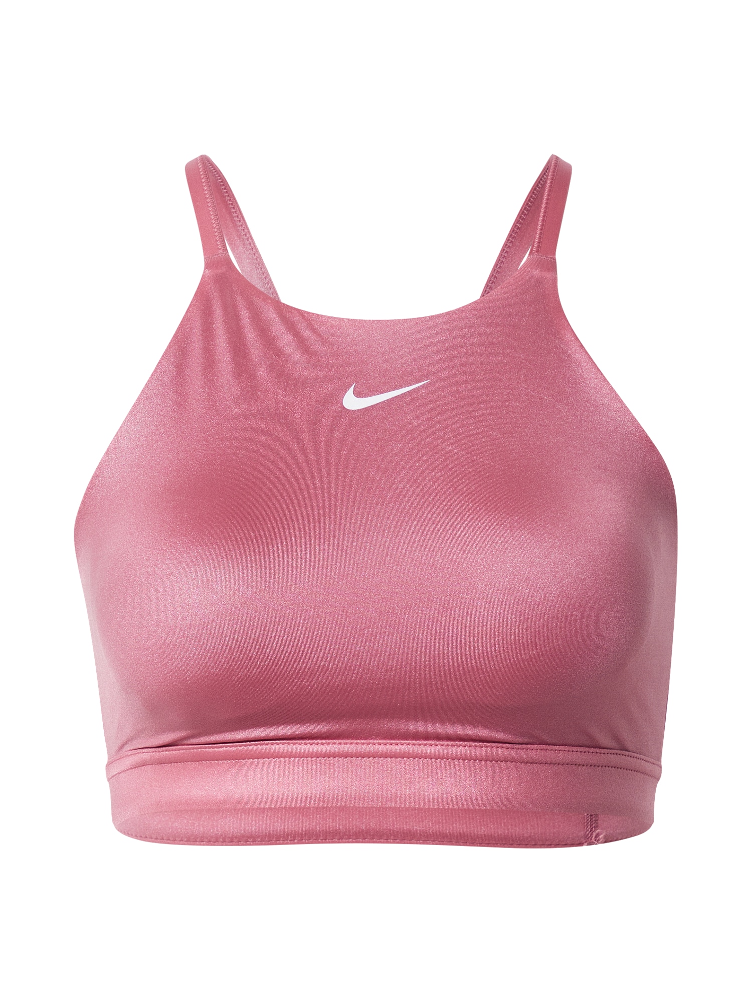 NIKE Športni nederček 'INDY'  jagoda / bela