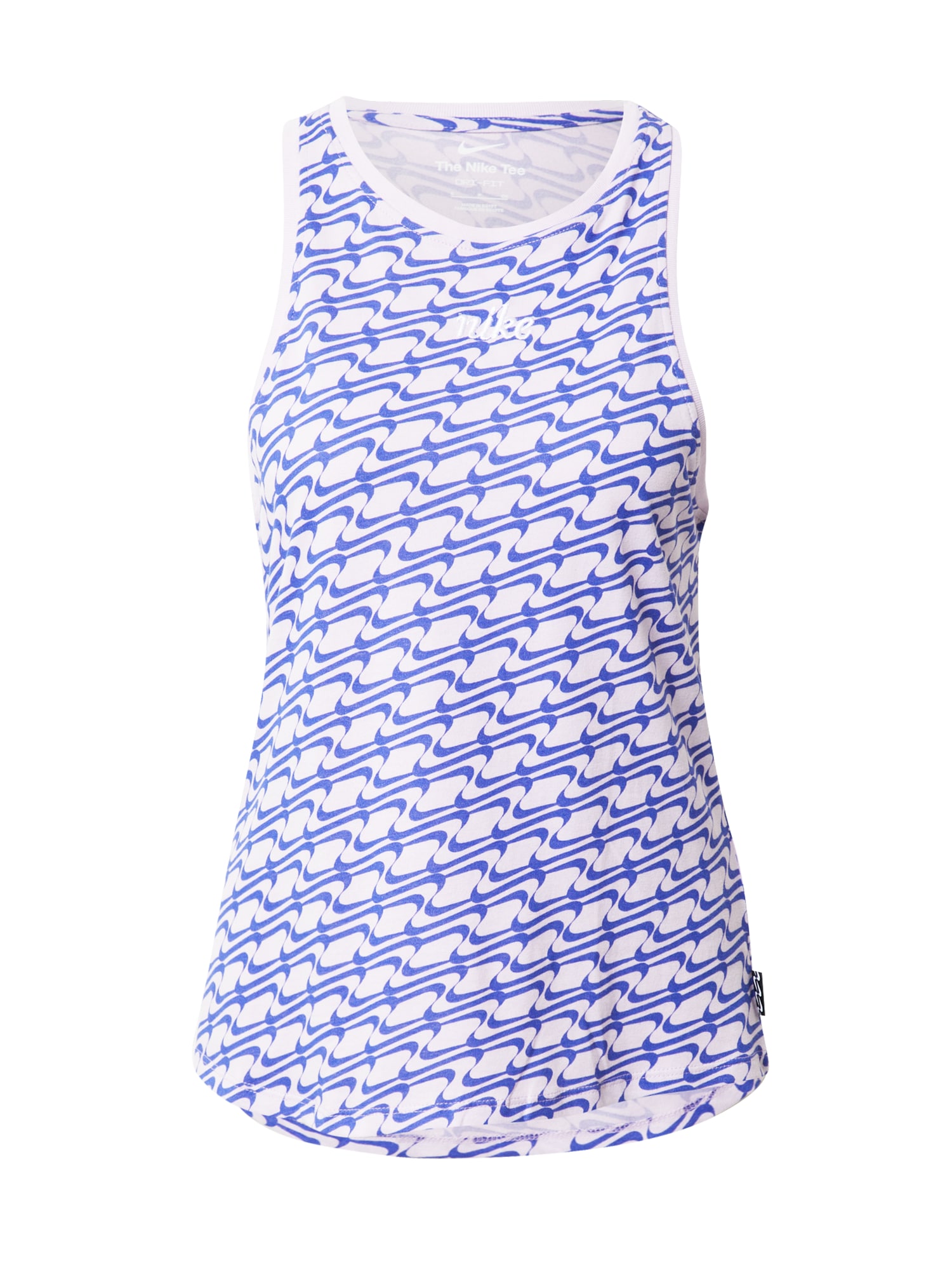 NIKE Športni top  modra / pastelno lila