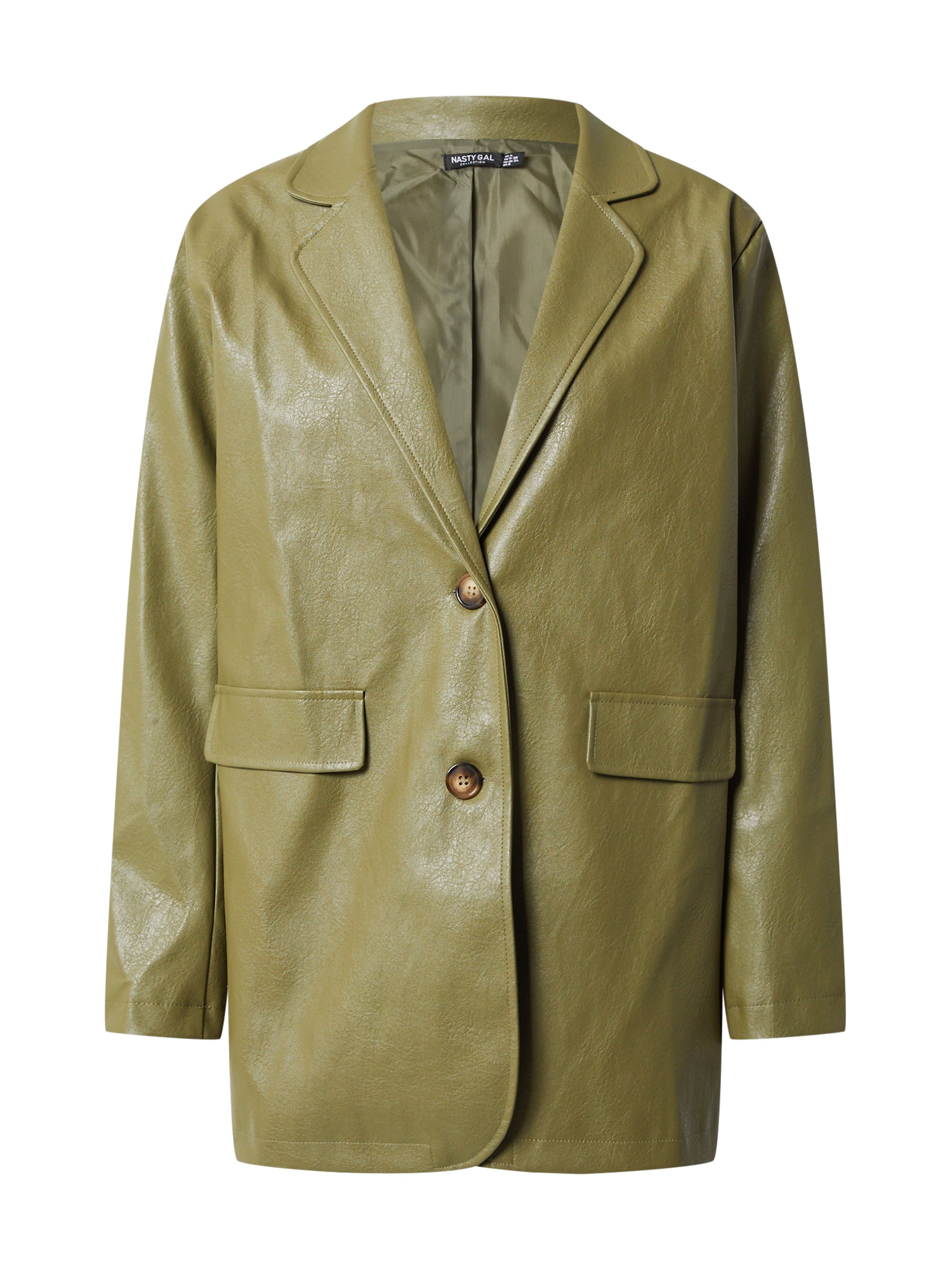 Nasty Gal Blazer 'Outta the Way'  kaki