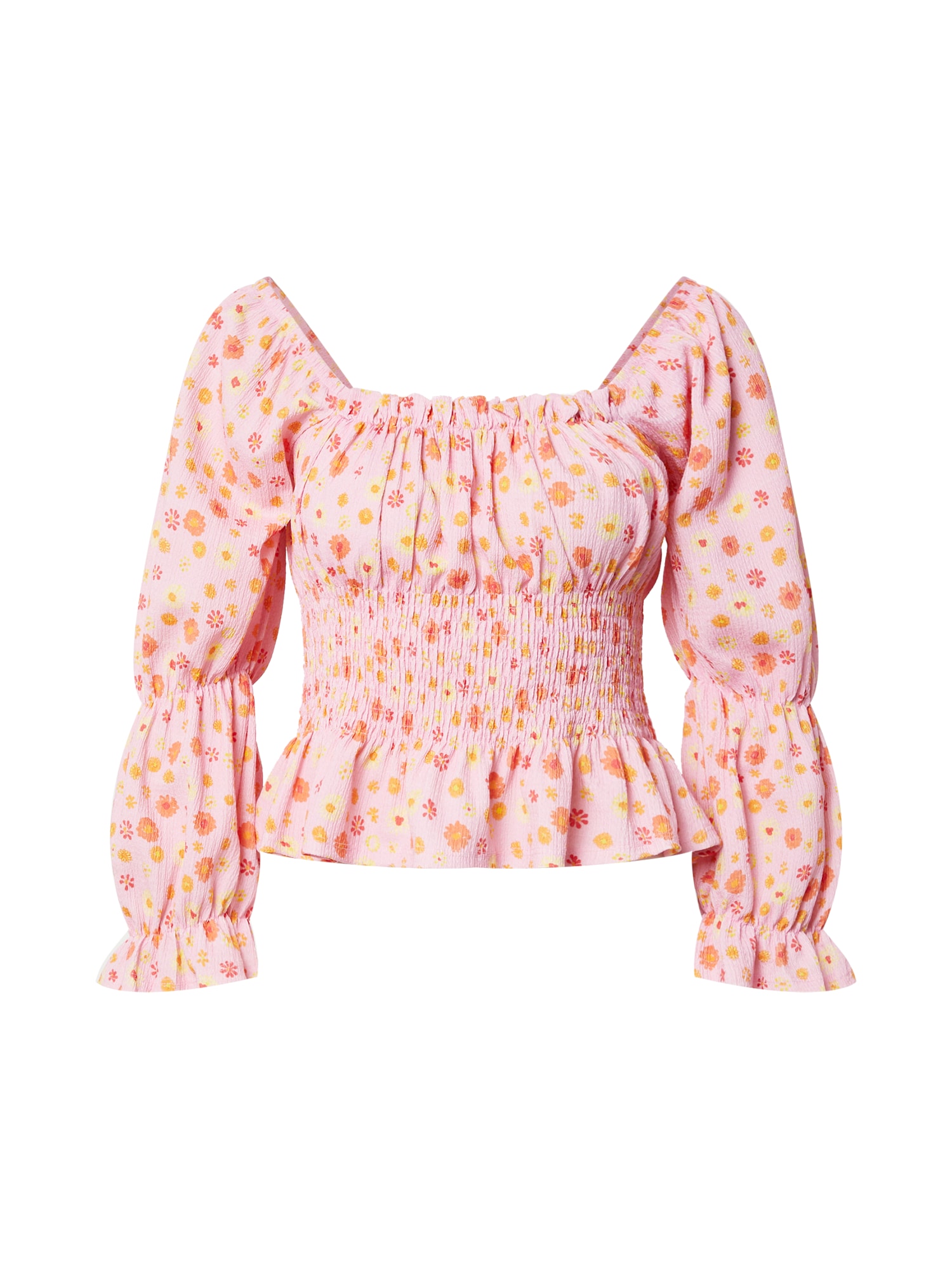 Nasty Gal Bluza  rumena / oranžna / roza