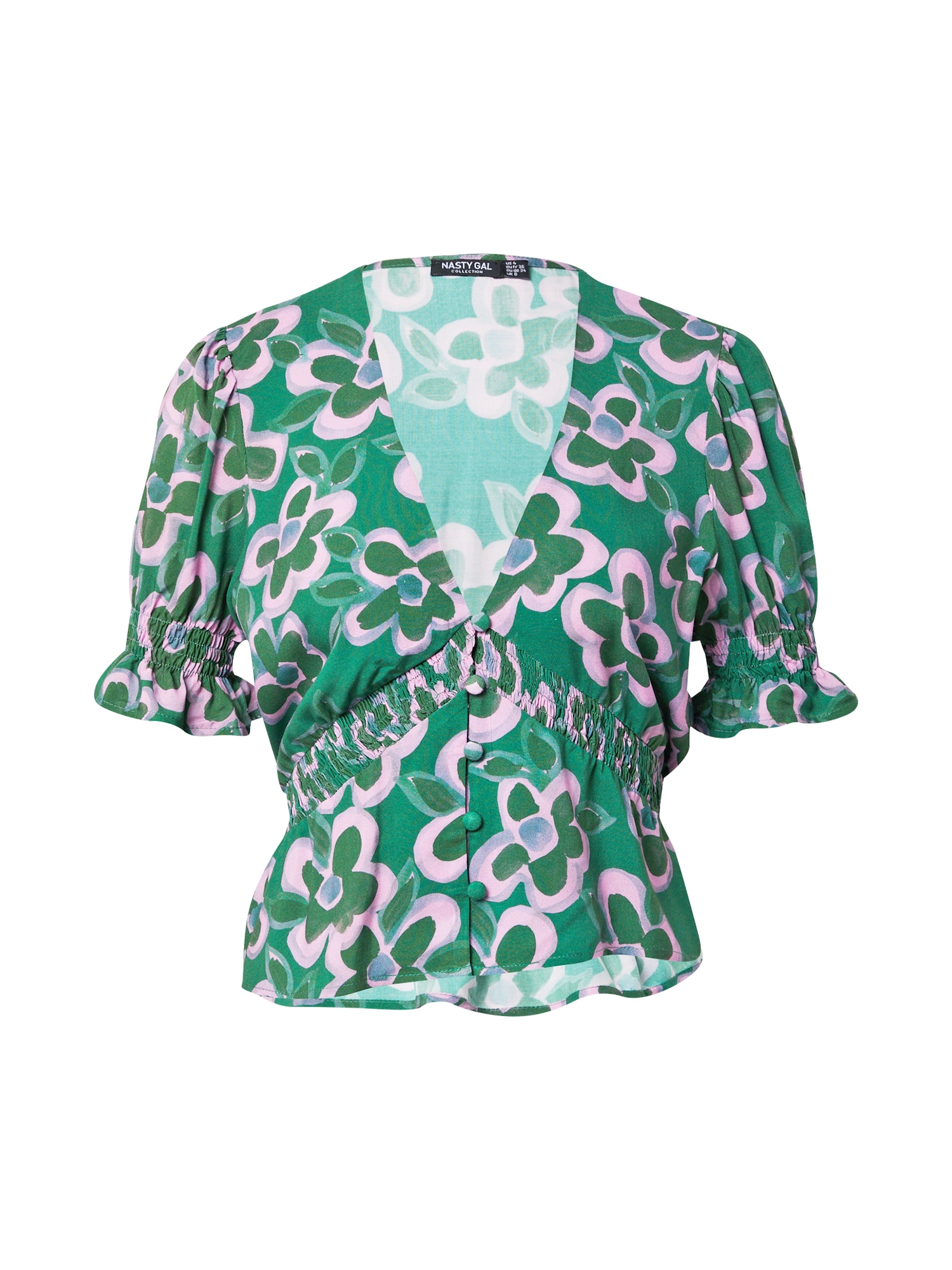 Nasty Gal Bluza  zelena / majnica