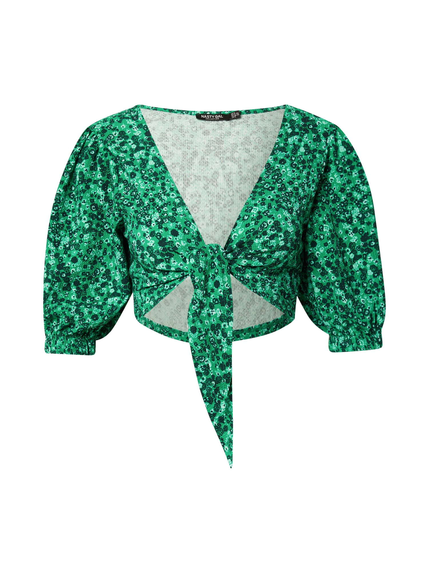 Nasty Gal Bluza  zelena / meta / temno zelena