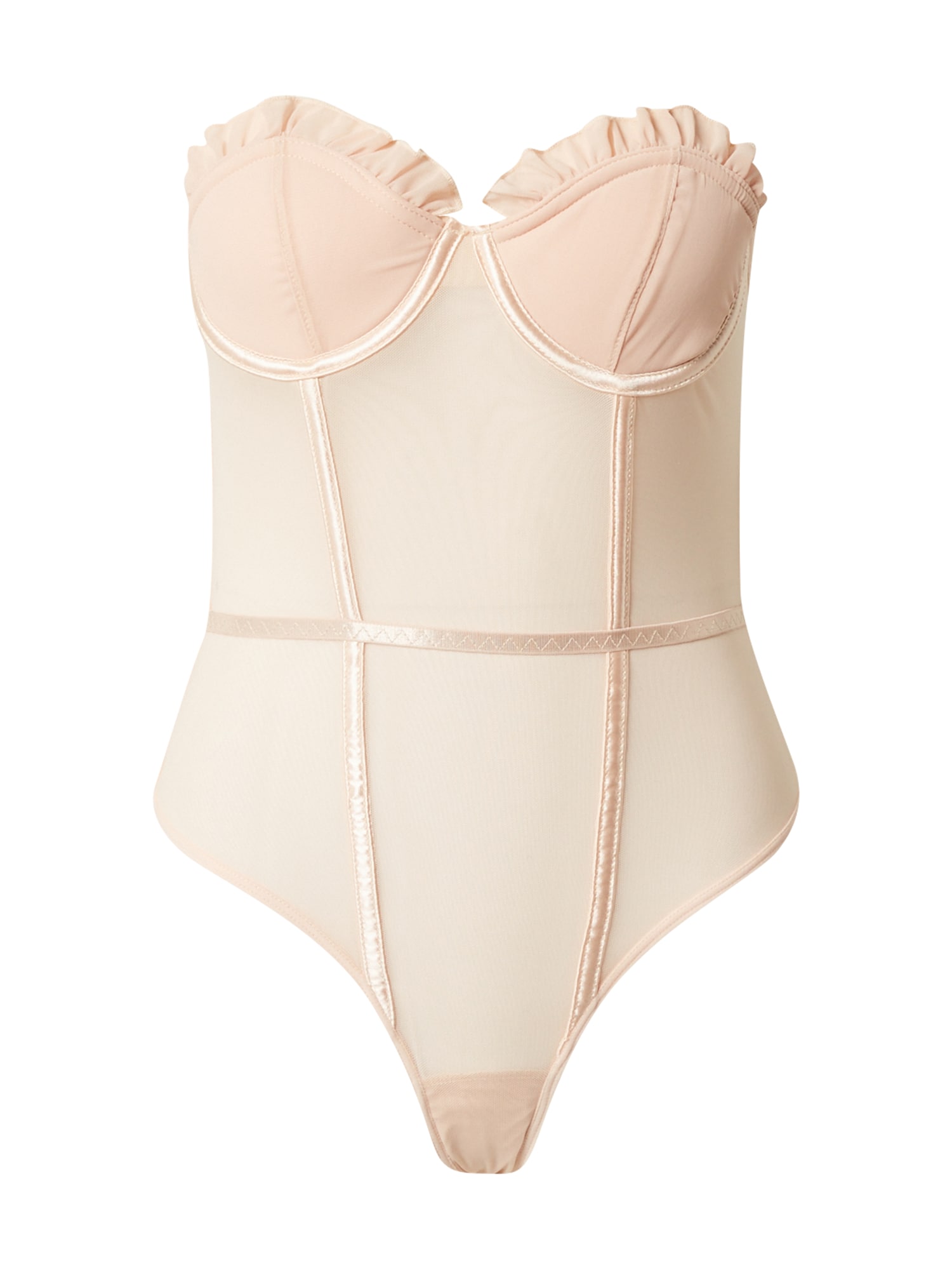 Nasty Gal Bodi  šampanjec