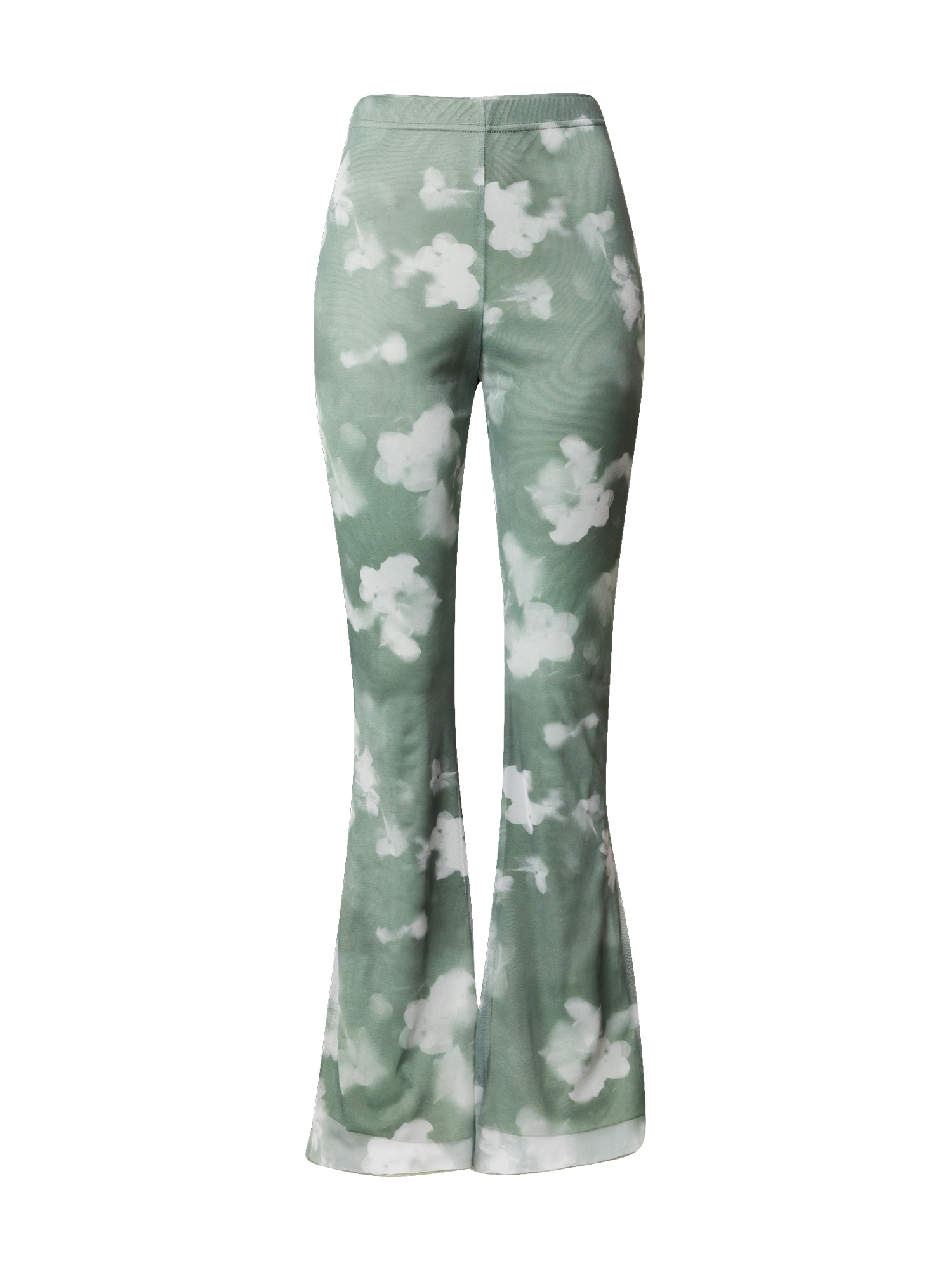 Nasty Gal Hlače  kaki / meta / off-bela