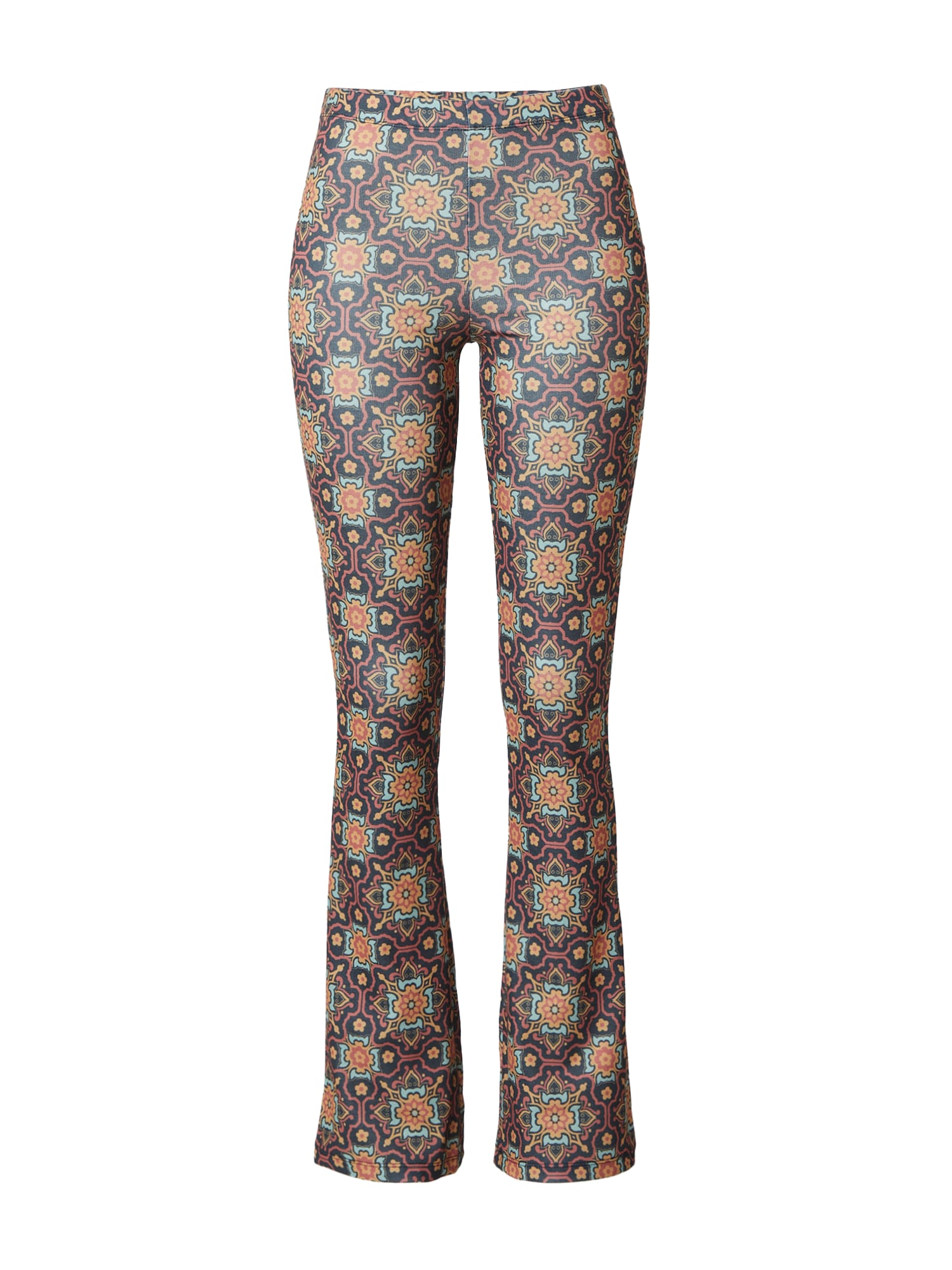 Nasty Gal Hlače  mornarska / oranžna