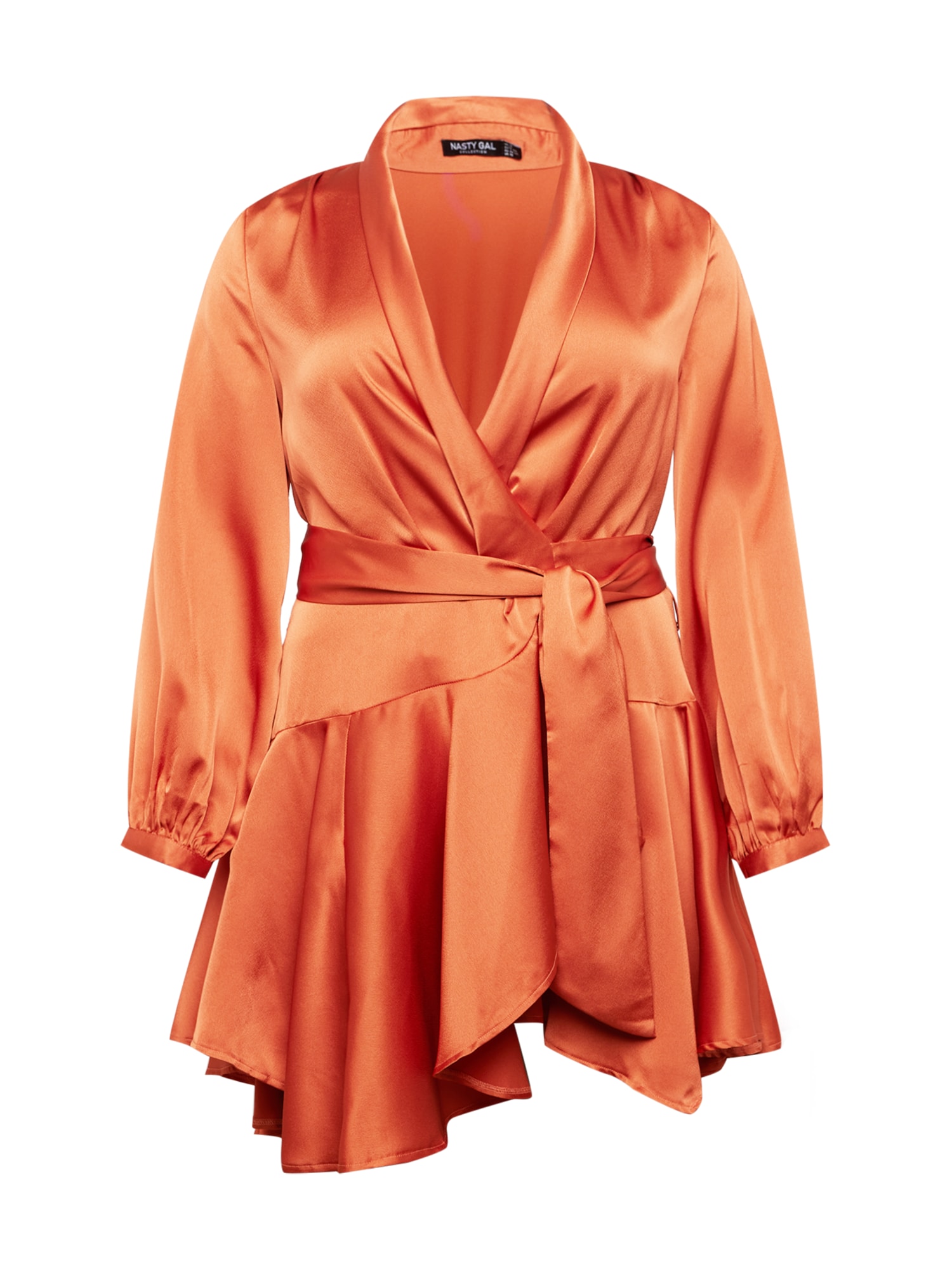 Nasty Gal Plus Obleka  oranžna