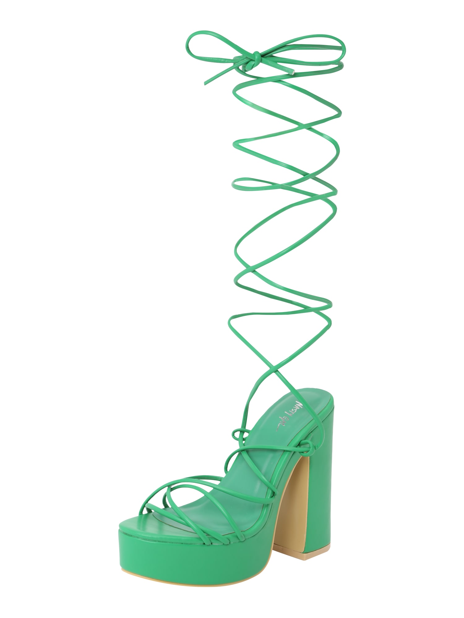 Nasty Gal Sandali  zelena