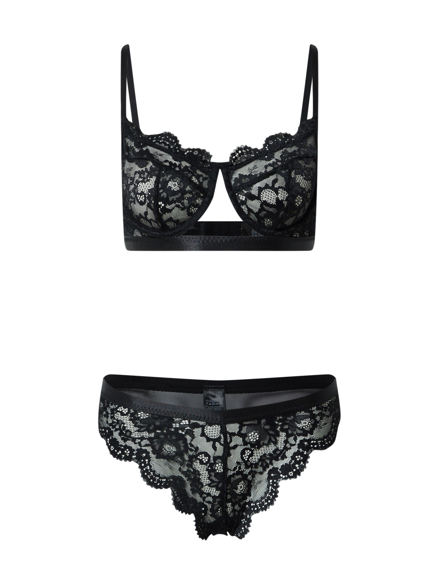 Nasty Gal Seti perila  črna