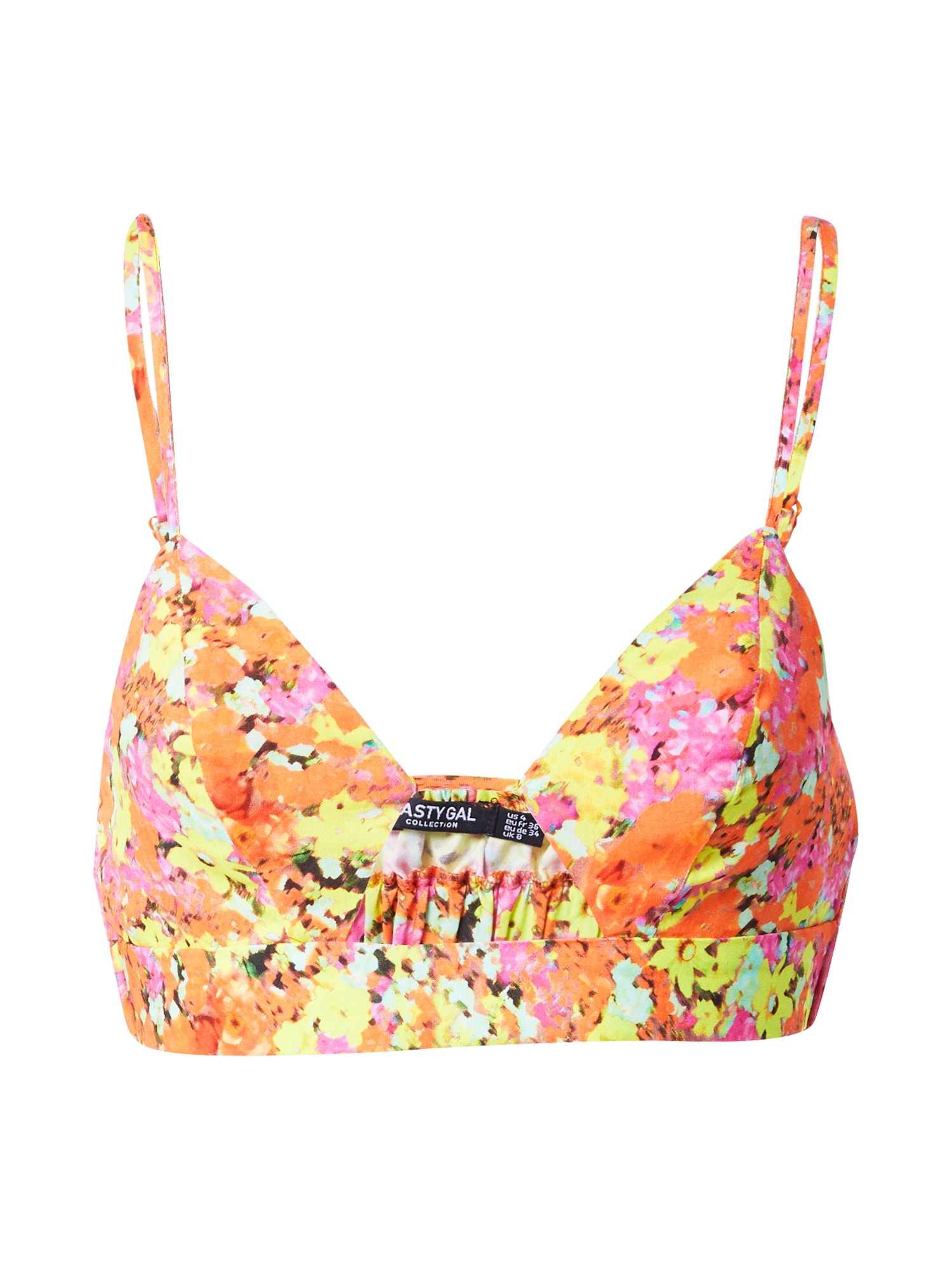 Nasty Gal Top  mešane barve / oranžna