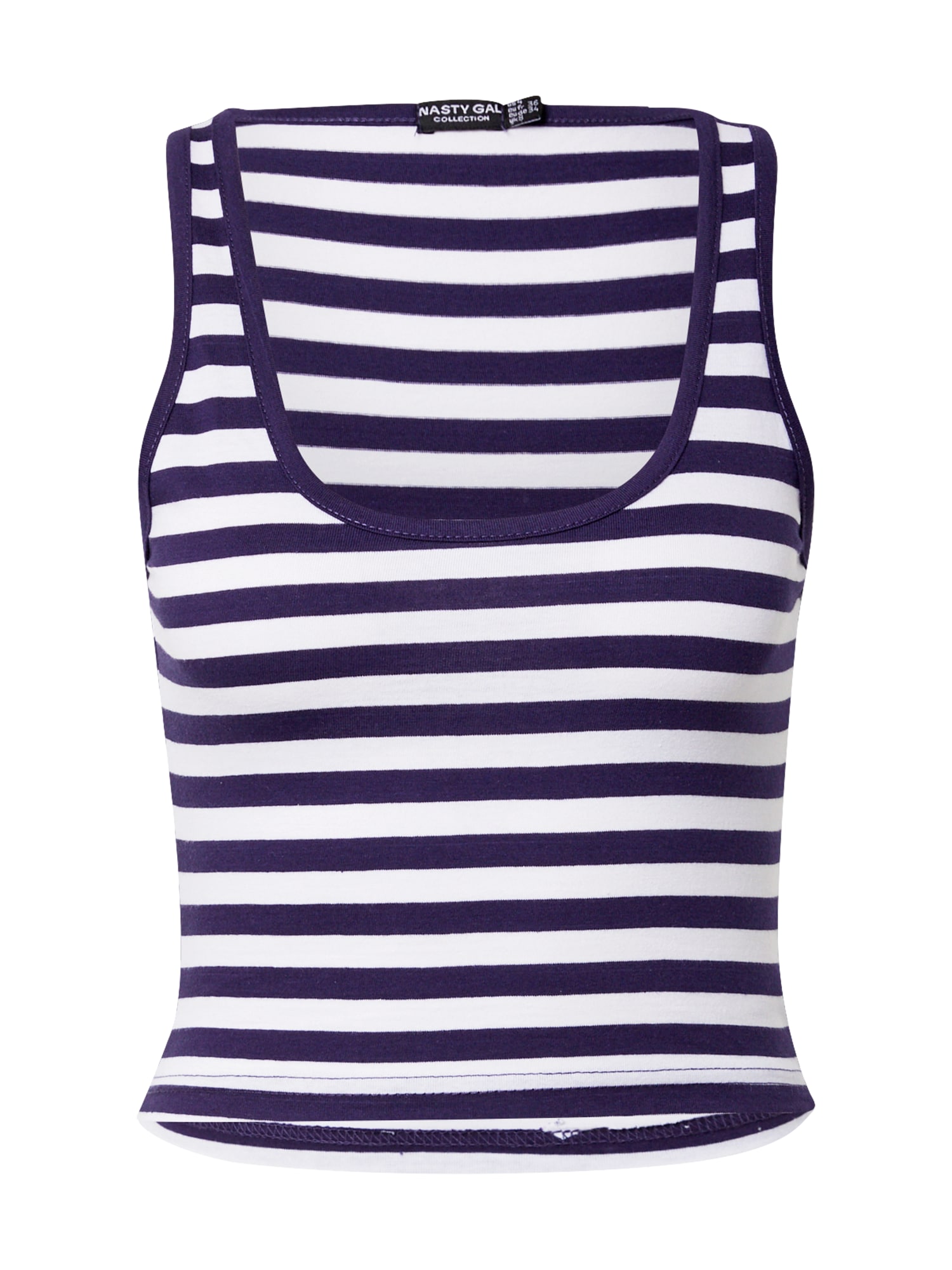 Nasty Gal Top  mornarska / bela
