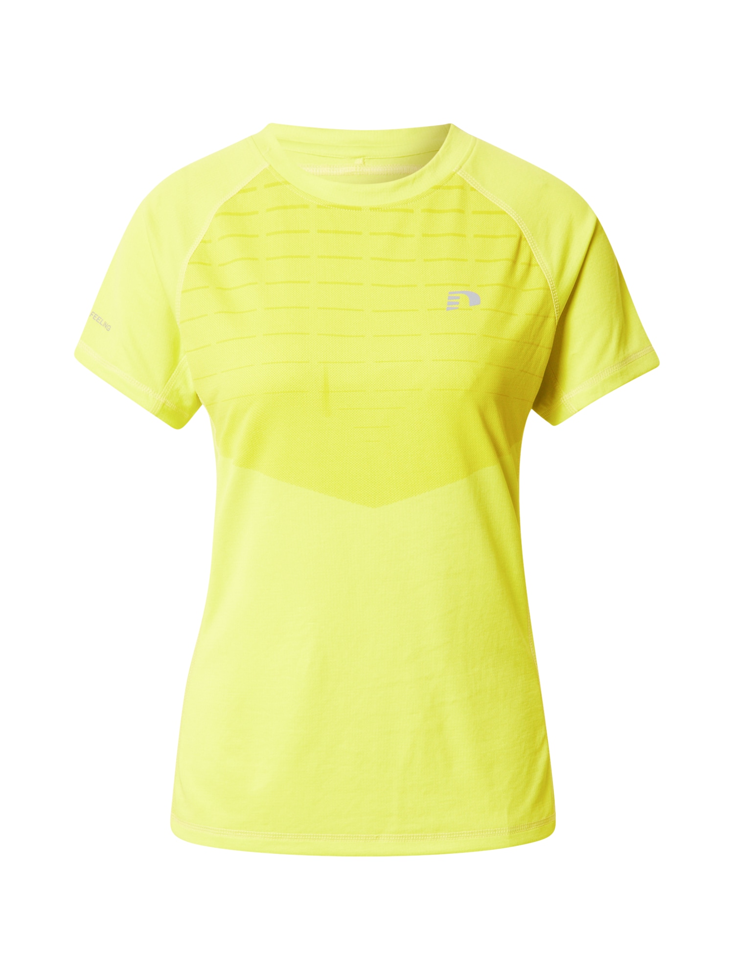 Newline Funkcionalna majica 'LAKELAND'  rumena / apno / svetlo siva