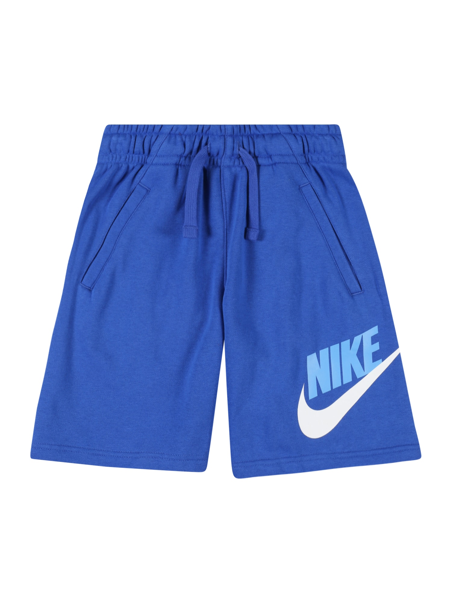 Nike Sportswear Hlače  kraljevo modra / svetlo modra / bela