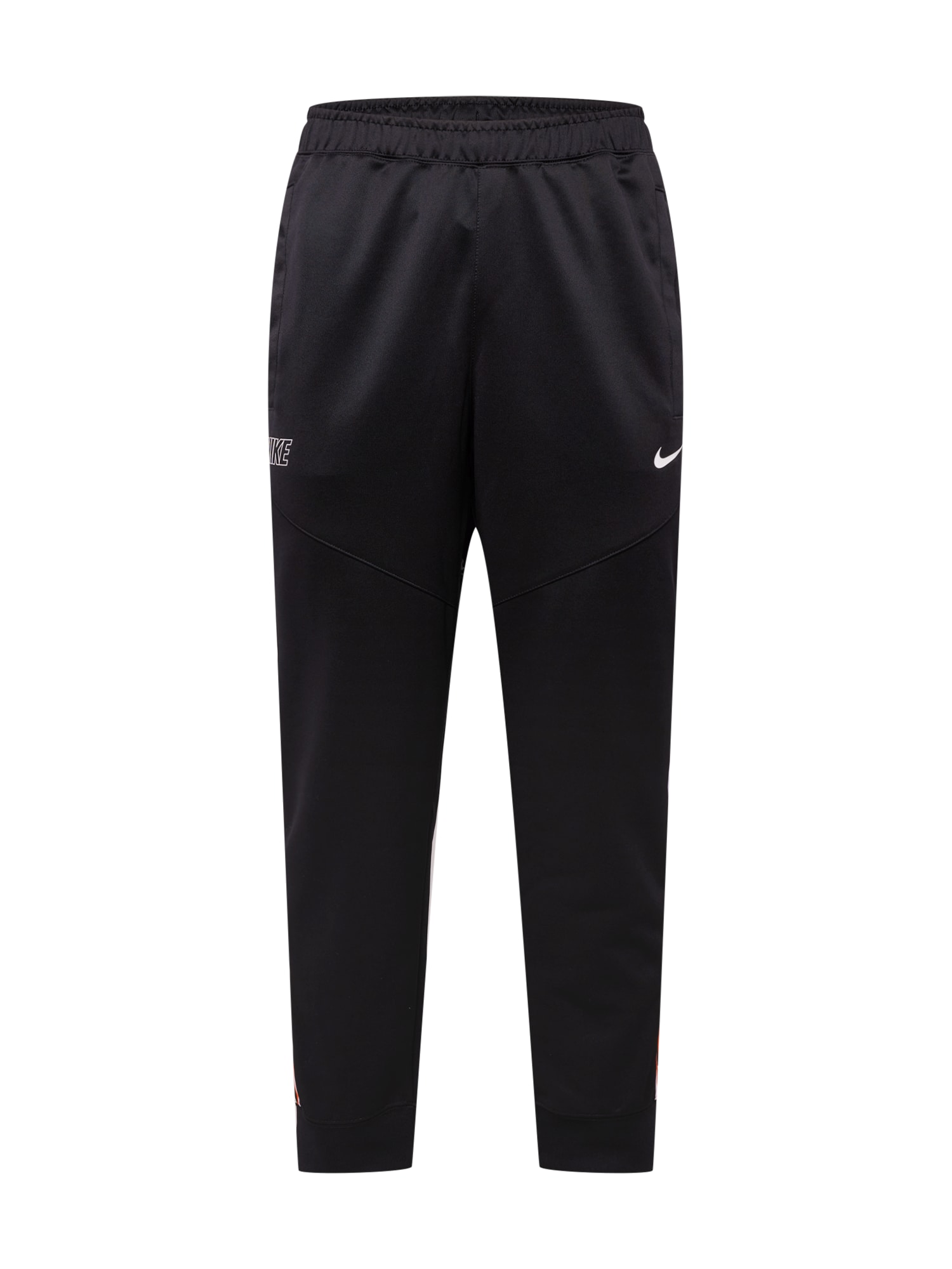 Nike Sportswear Hlače  oranžna / črna / bela