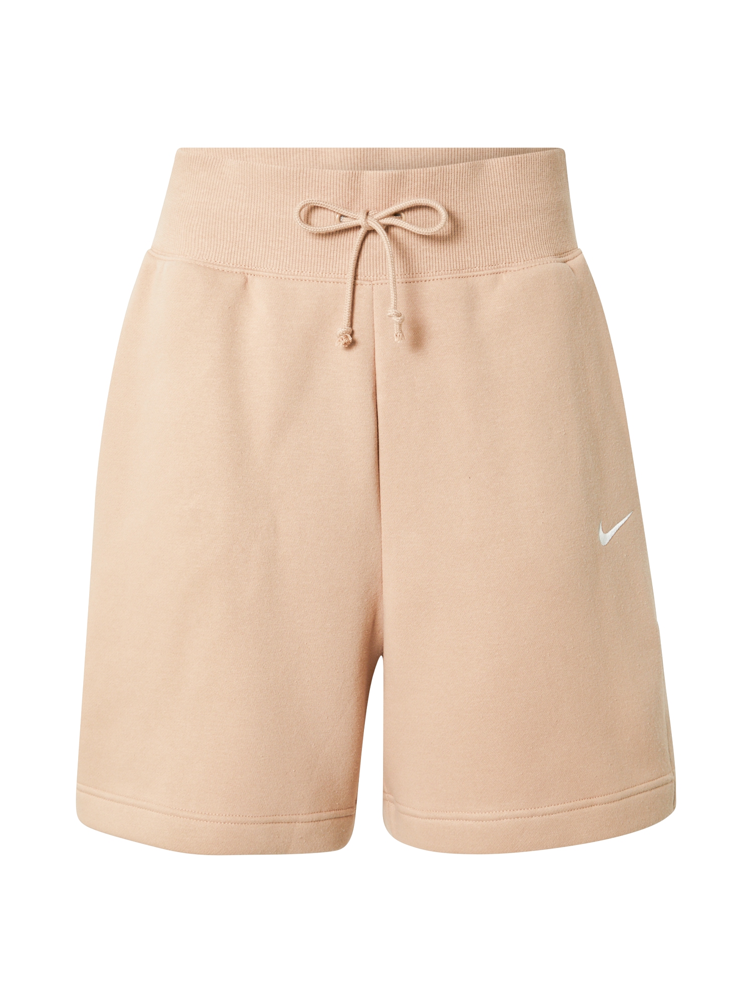 Nike Sportswear Hlače  svetlo bež / bela