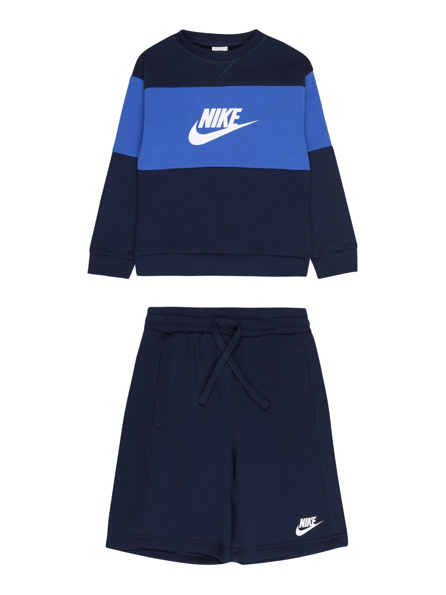 Nike Sportswear Komplet  mornarska / kraljevo modra / bela