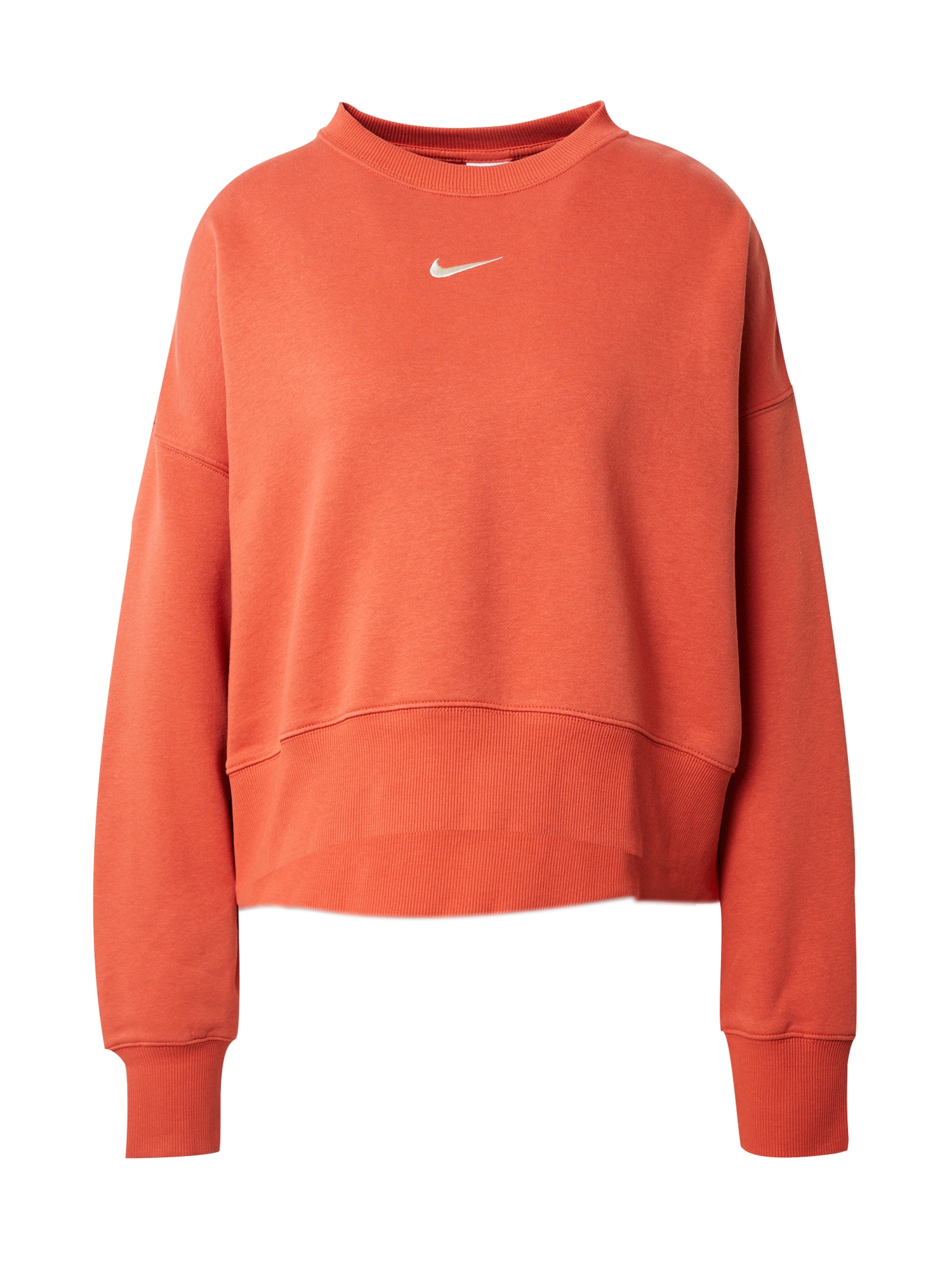 Nike Sportswear Majica  bež / oranžno rdeča