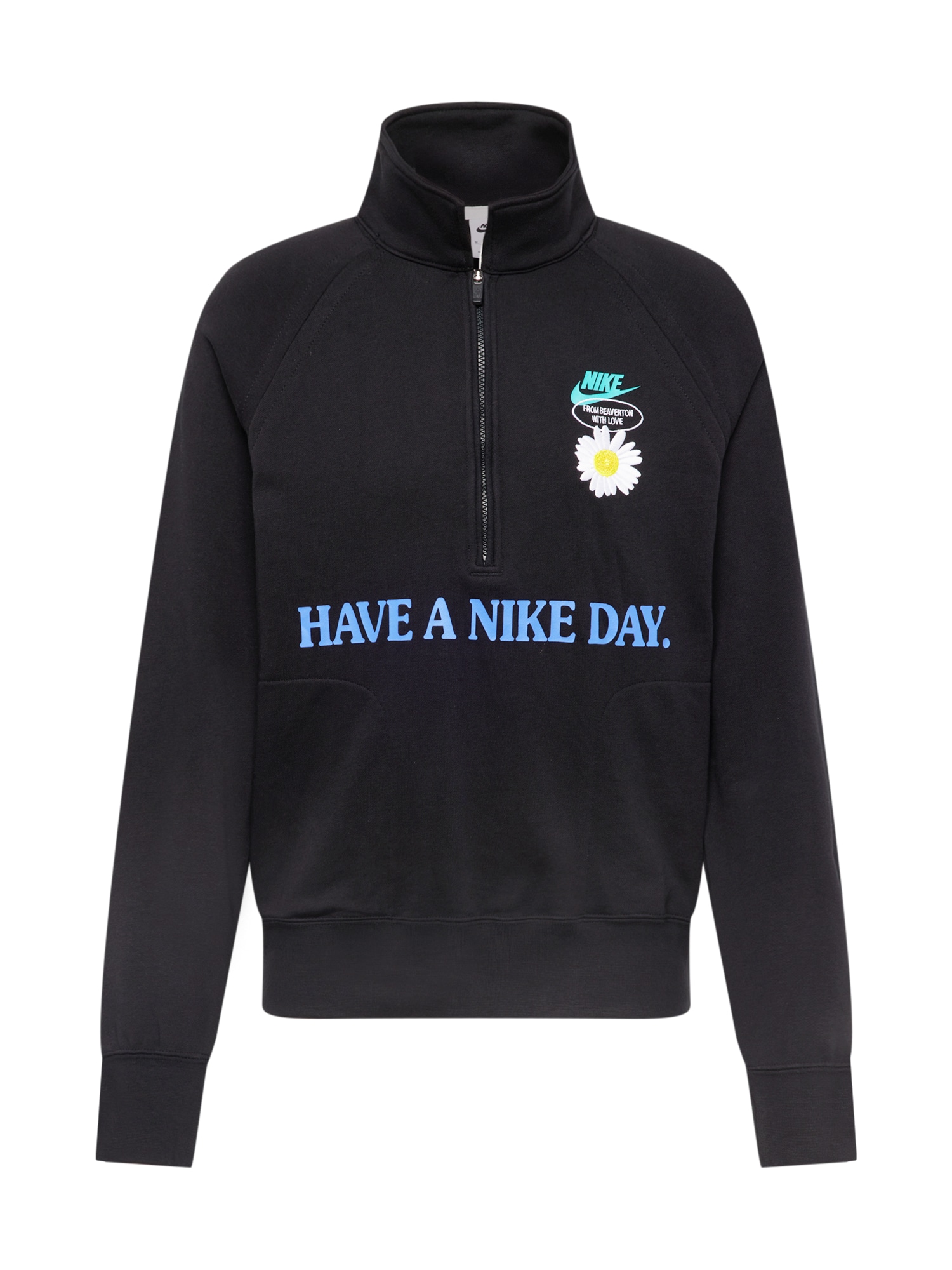 Nike Sportswear Majica  modra / turkizna / črna / bela