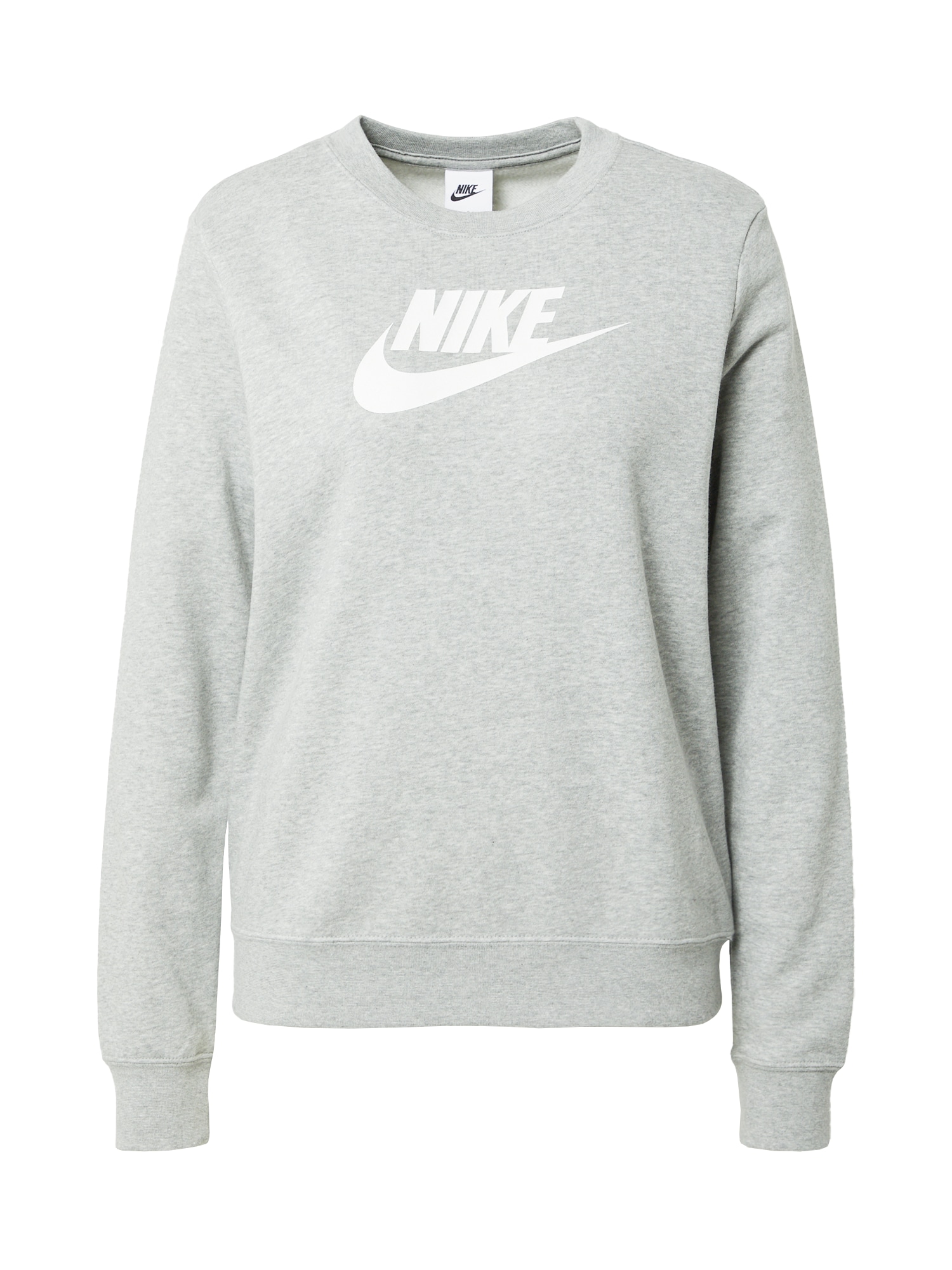 Nike Sportswear Majica  pegasto siva / bela