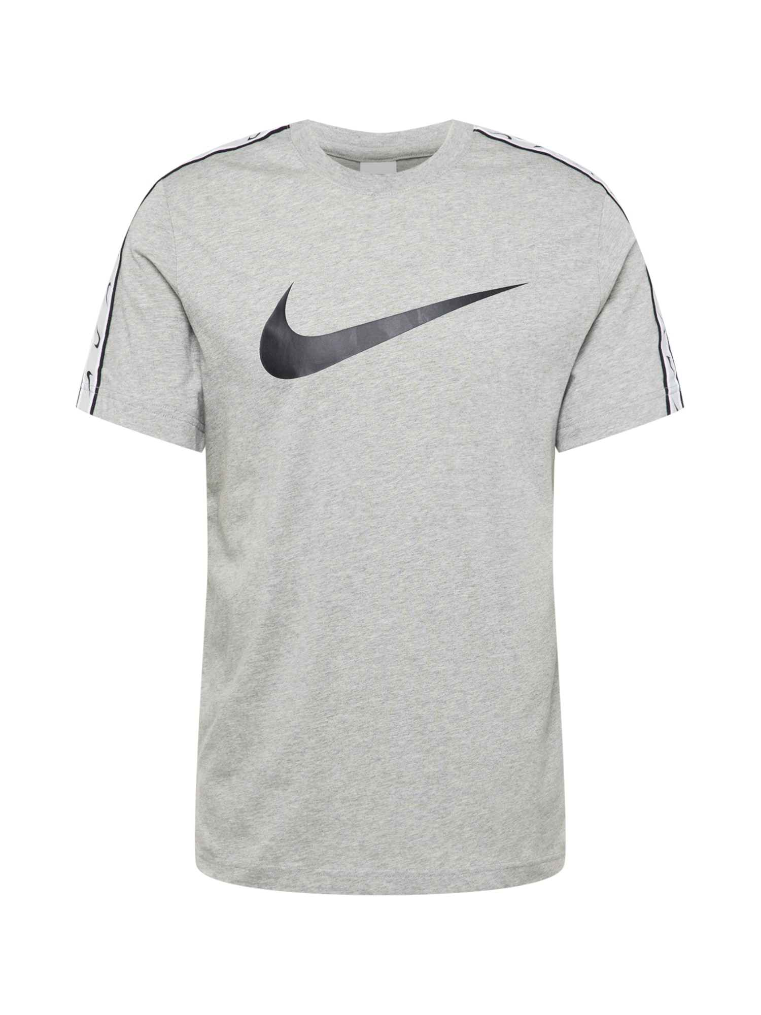 Nike Sportswear Majica  pegasto siva / črna / bela