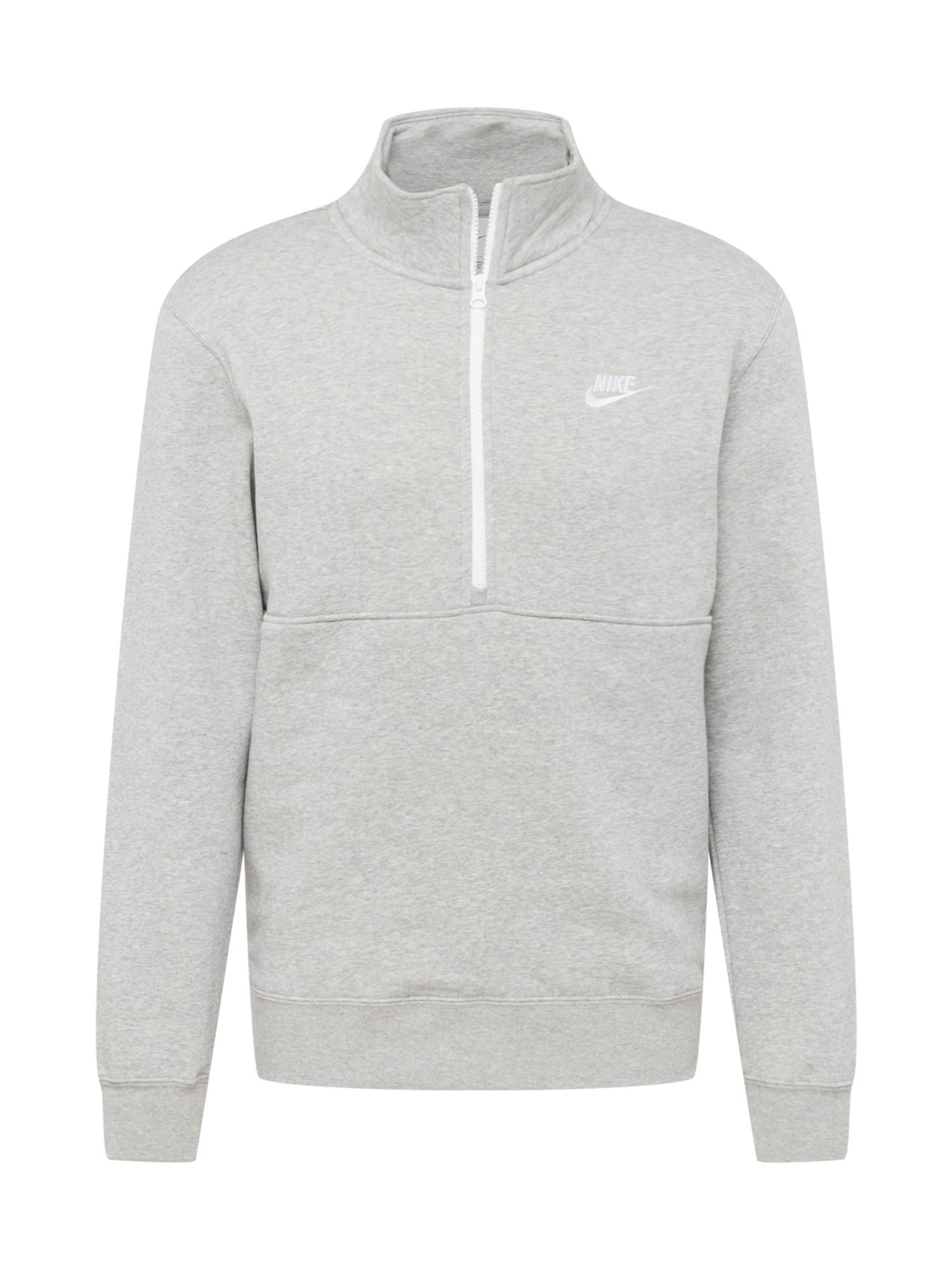 Nike Sportswear Majica  svetlo siva / bela