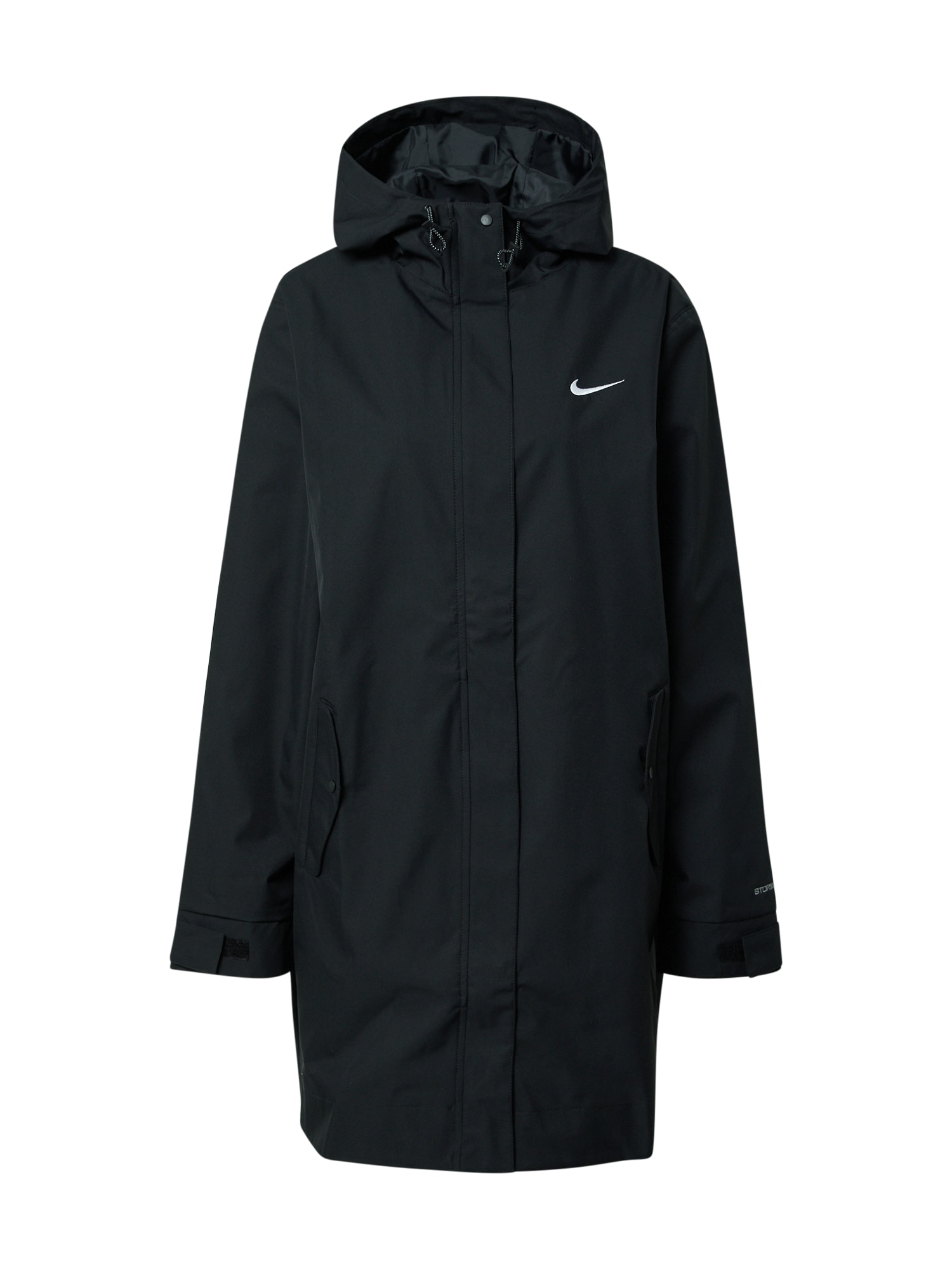 Nike Sportswear Prehoden plašč  črna / bela