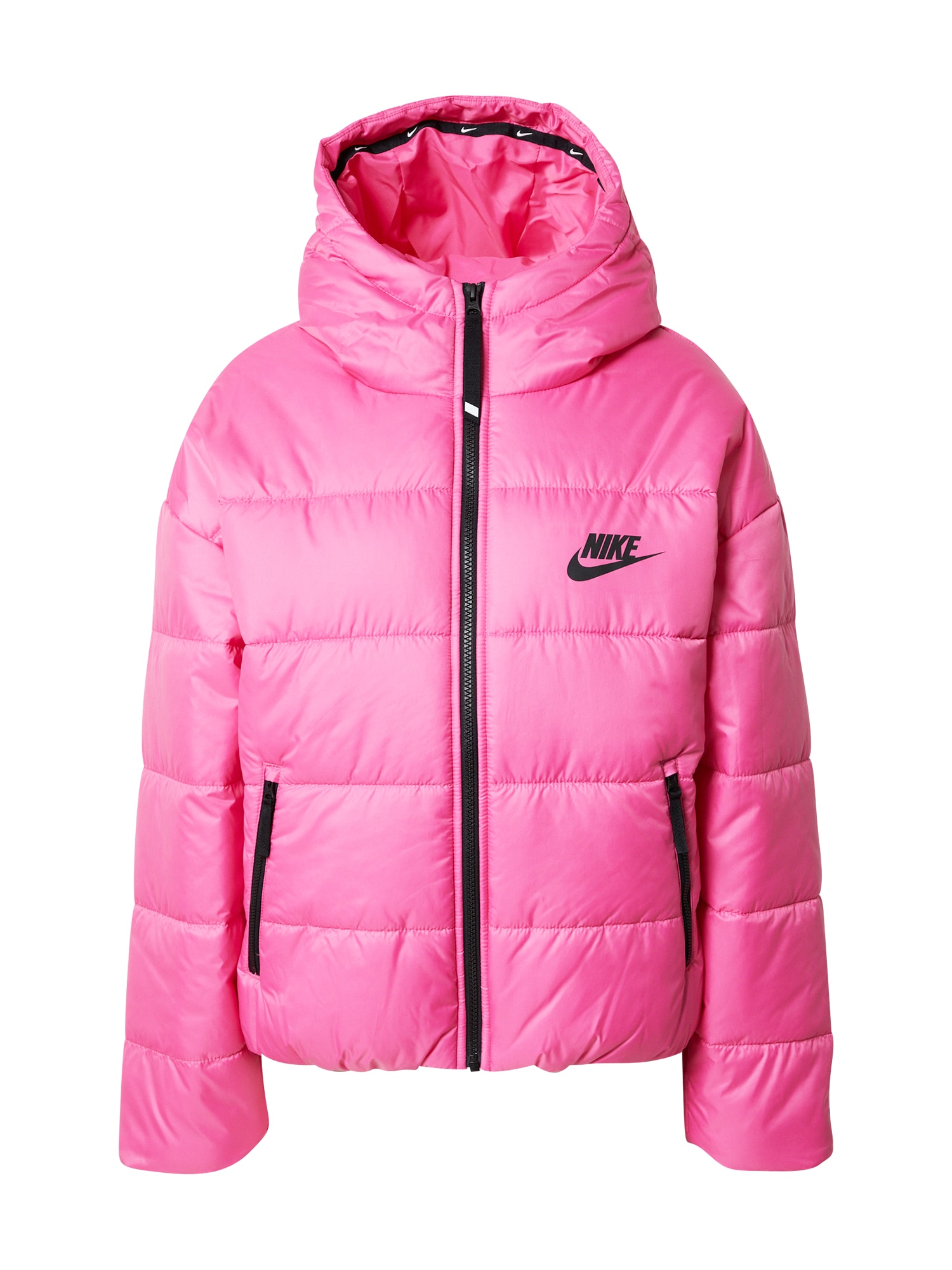 Nike Sportswear Zimska jakna  roza / črna