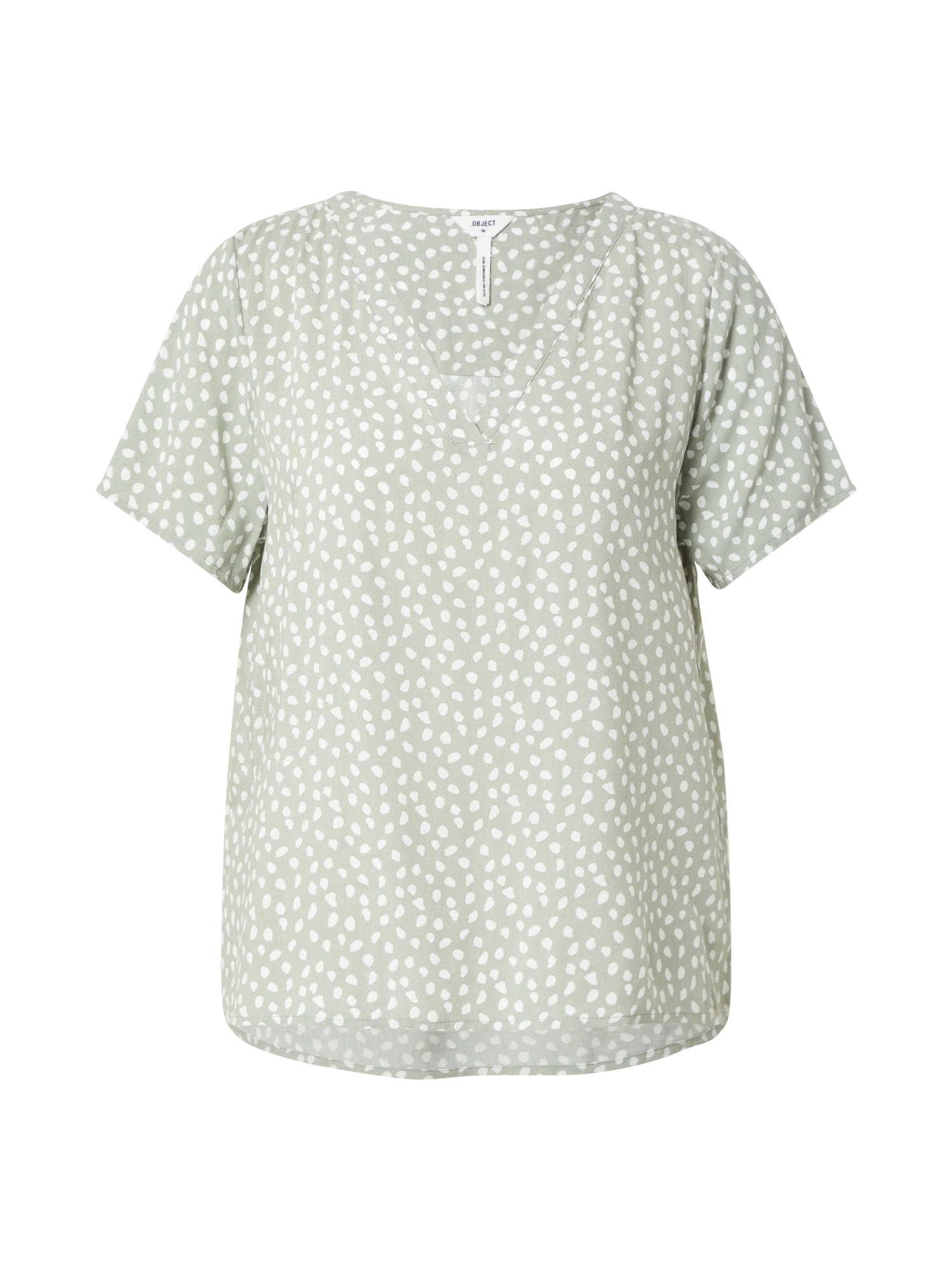OBJECT Bluza 'CELESTE'  svetlo siva / off-bela