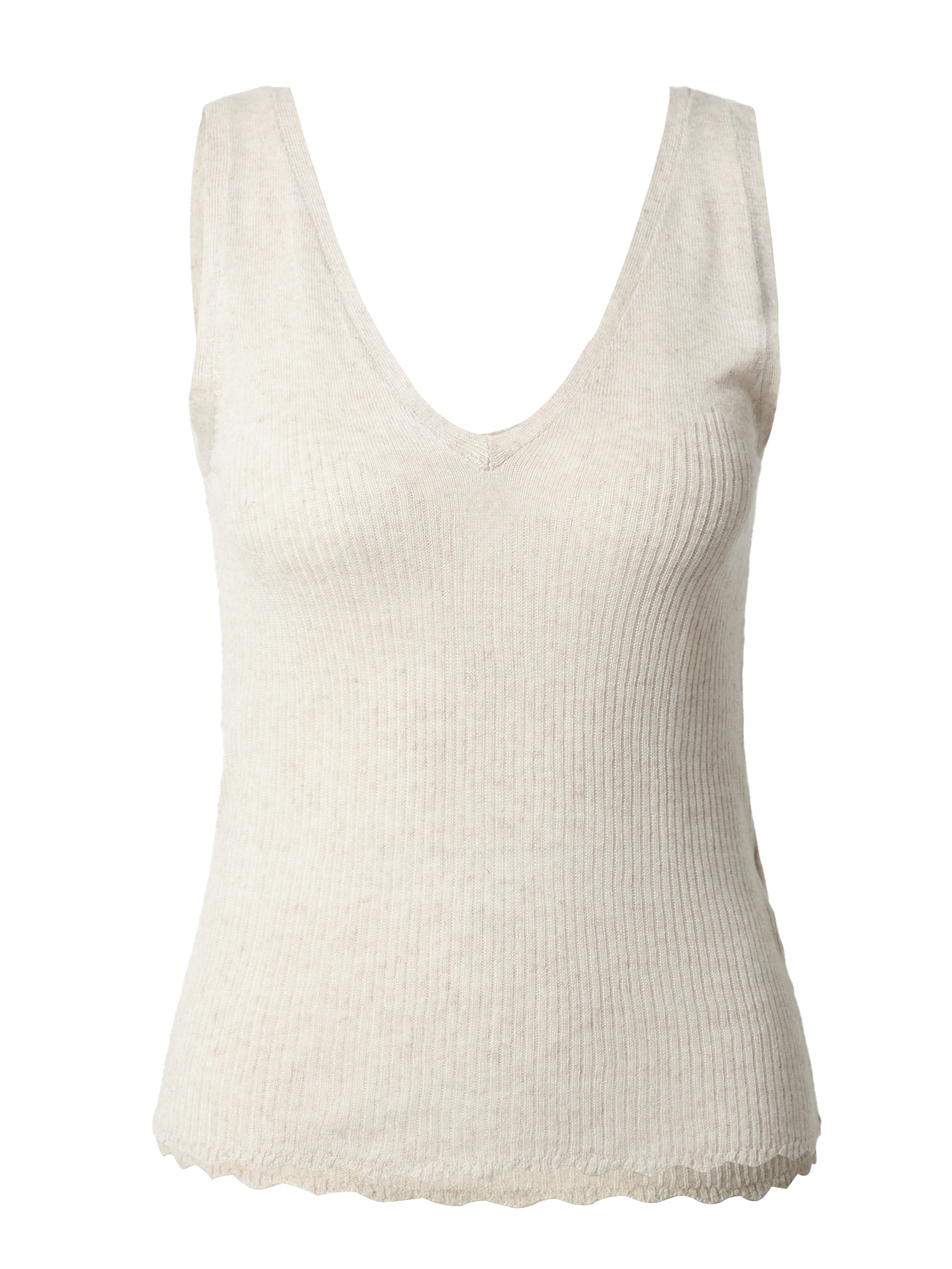 OBJECT Top z naramnicami 'ANGIE'  kremna