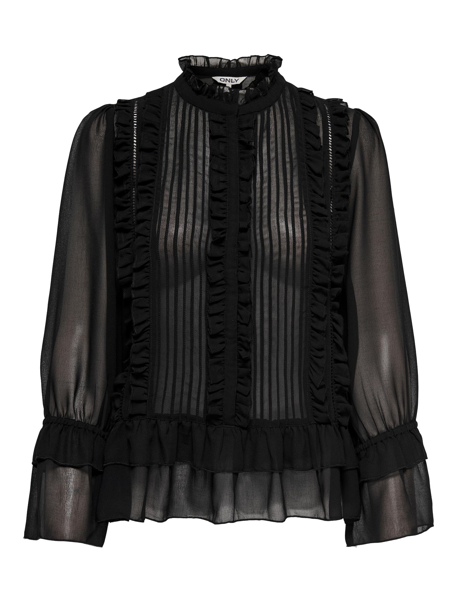 ONLY Bluza 'VICTORIA'  črna