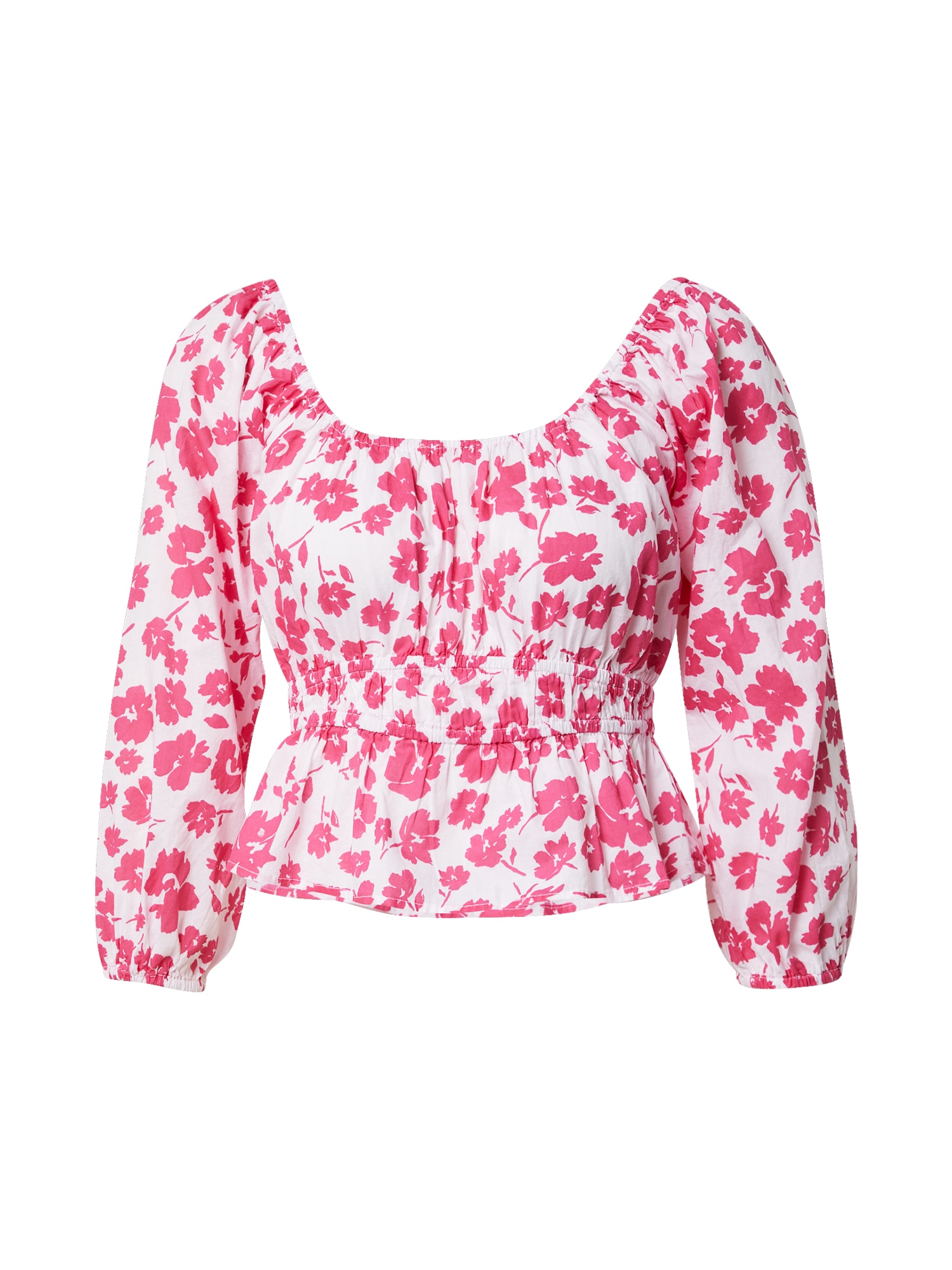 OVS Bluza  roza / bela