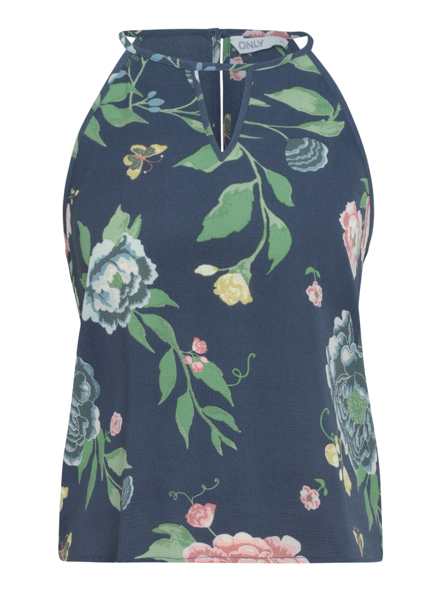 Only Petite Top 'NOVA'  svetlo modra / temno modra / rumena / zelena