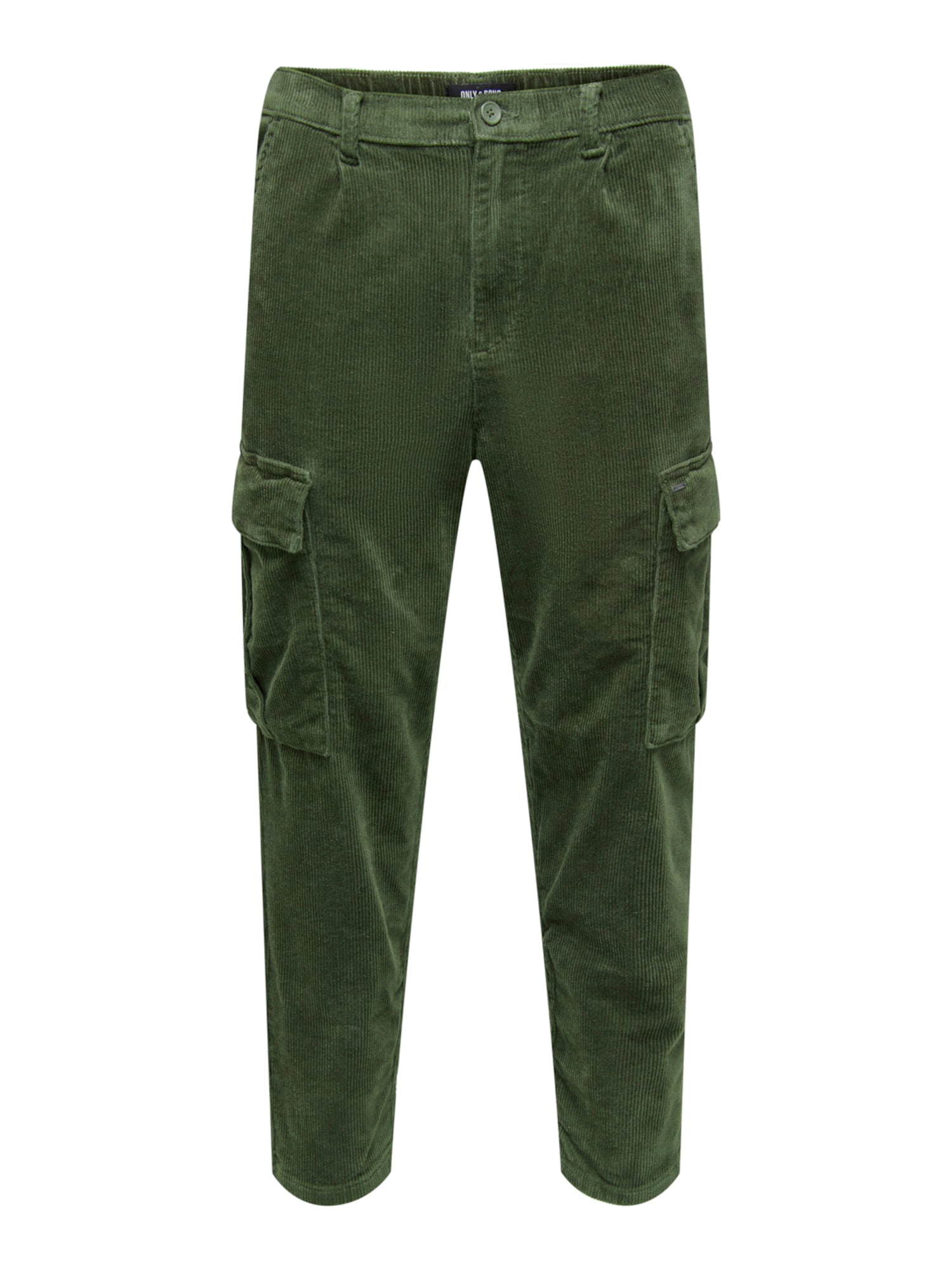 Only & Sons Kargo hlače 'Dew'  temno zelena