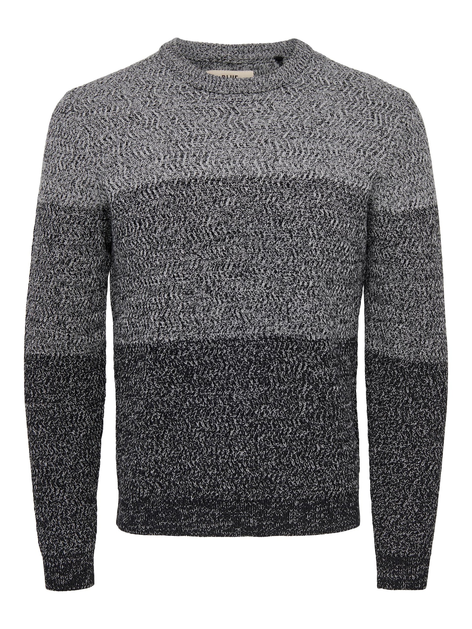 Only & Sons Pulover 'Ben'  grafit / pegasto siva / črna