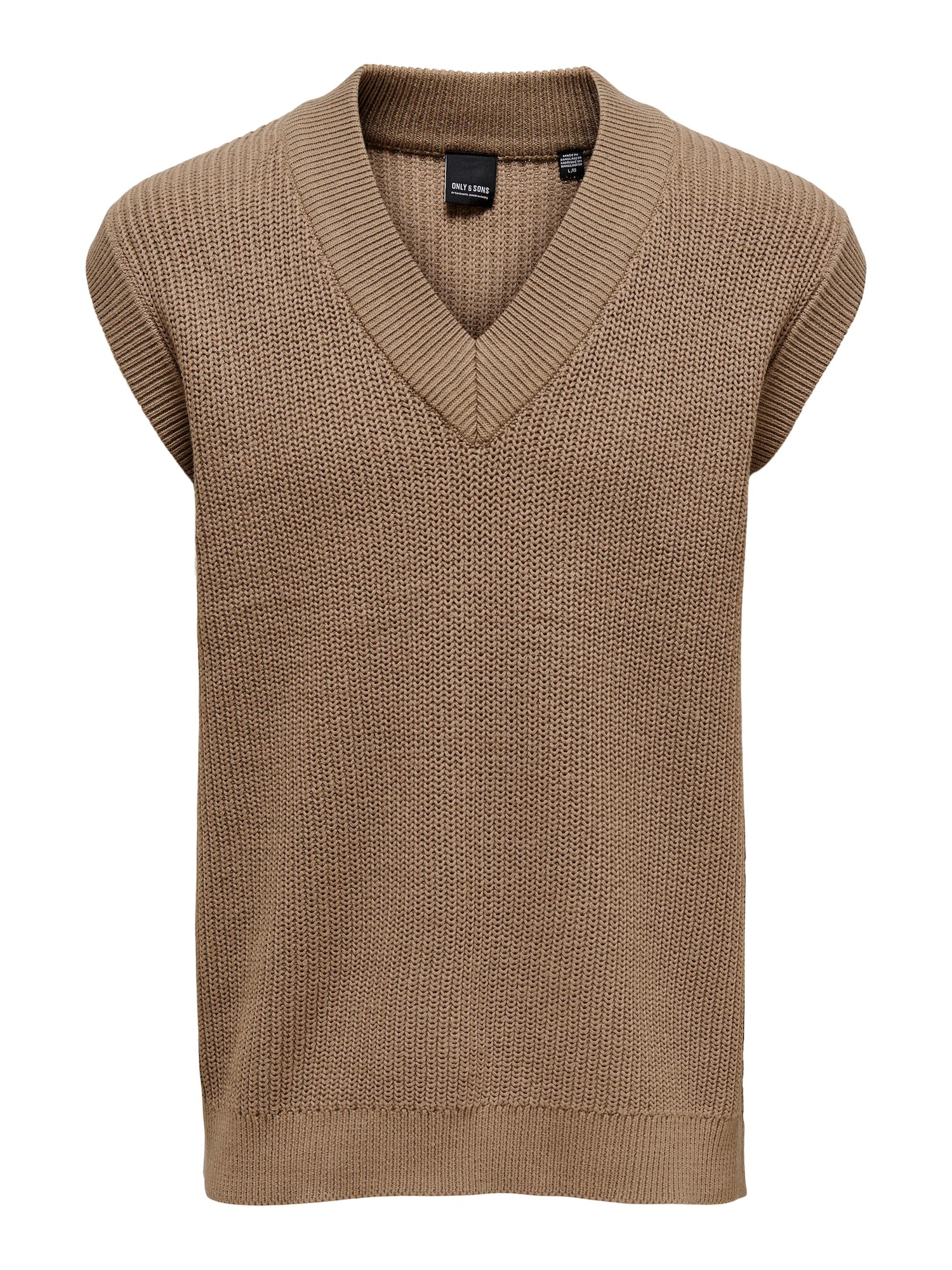 Only & Sons Pulover 'Tyle'  svetlo rjava