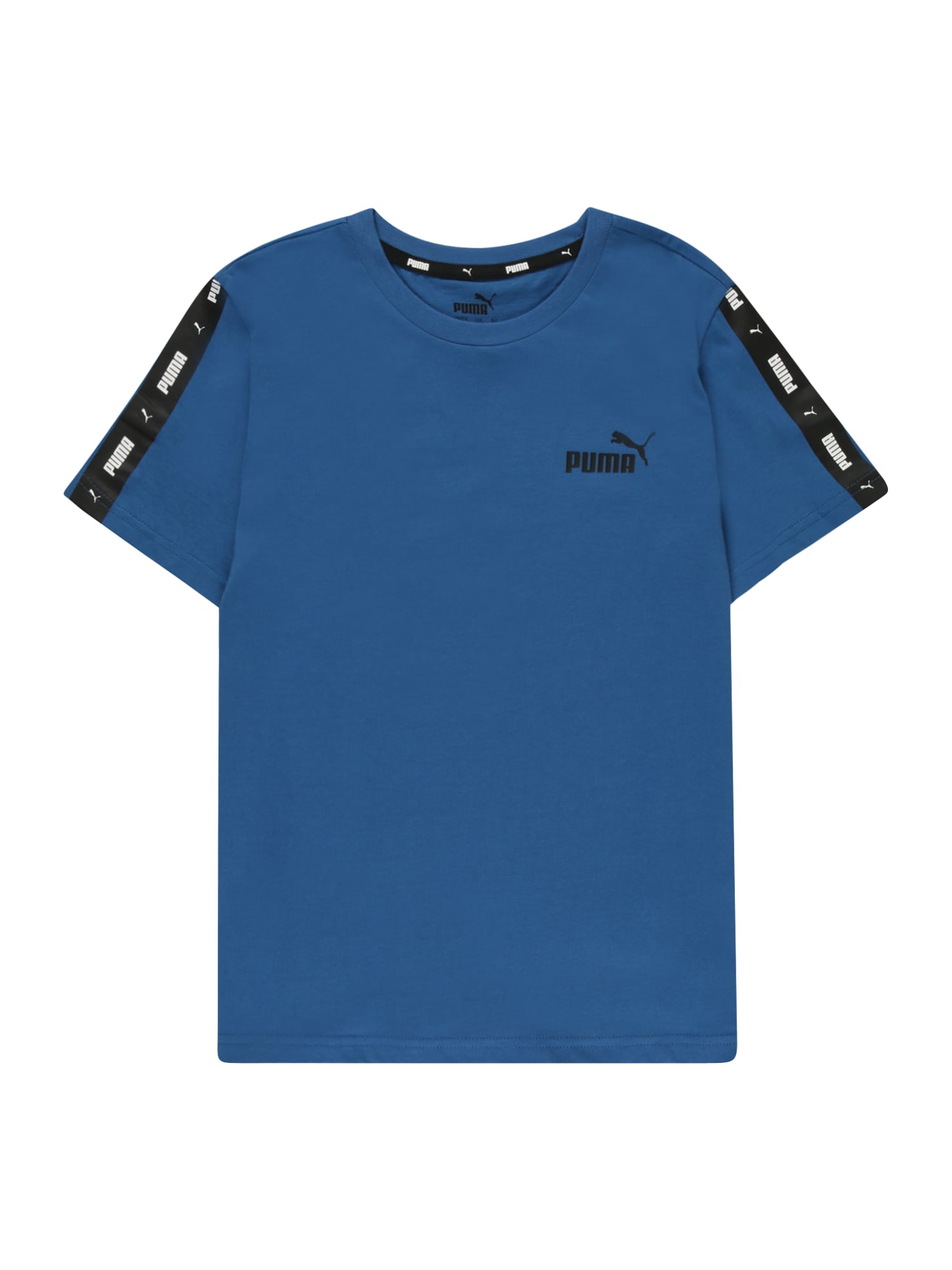 PUMA Majica  modra / črna / bela